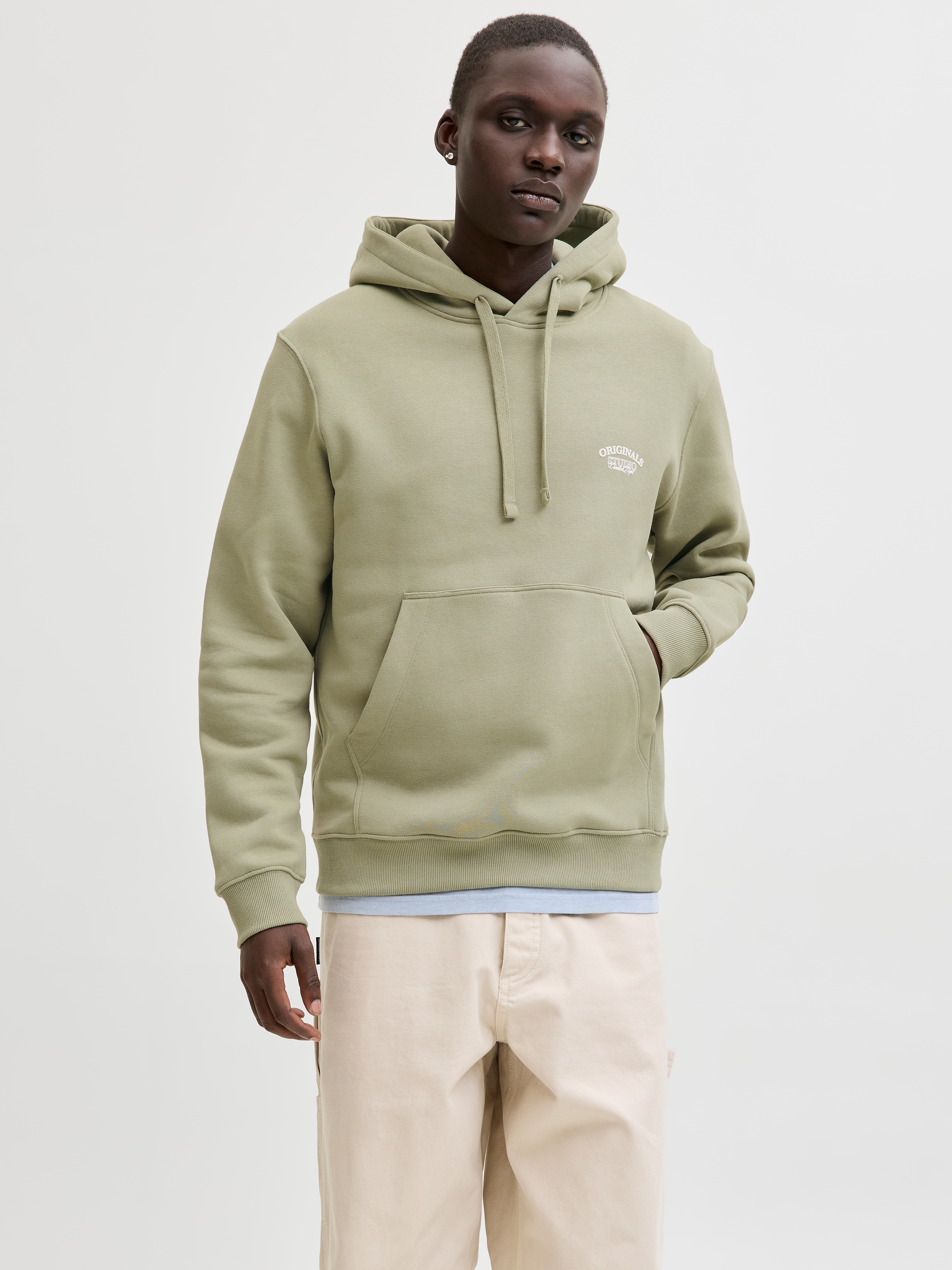 Jack & Jones Kapuzensweatshirt »JORGREENE BRANDING SWEAT HOOD CH«
