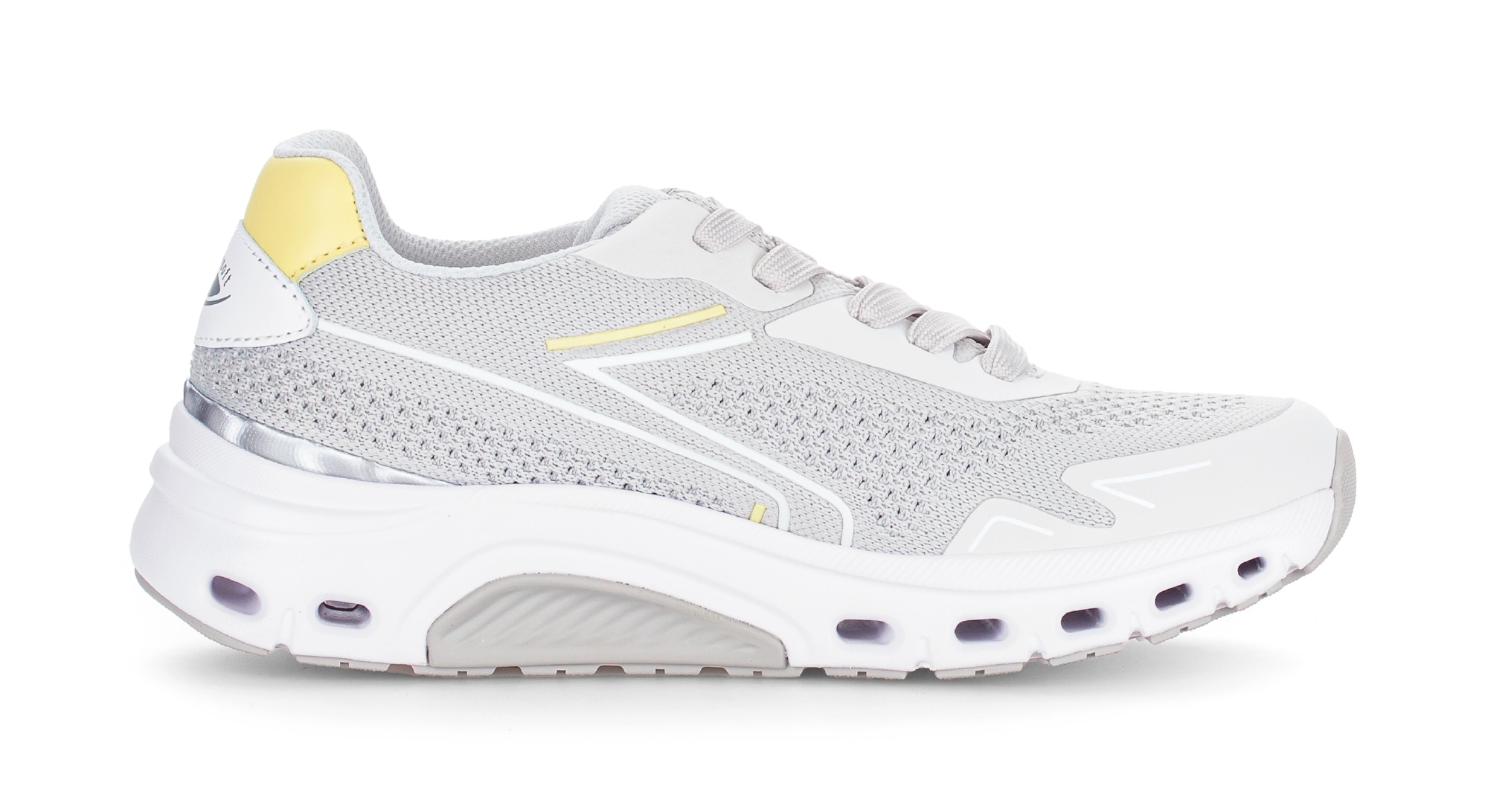 Gabor Rollingsoft Plateausneaker  , Freizeitschuh, Halbschuh, Schnürer mit Reflektor-Besätzen, G-Weite