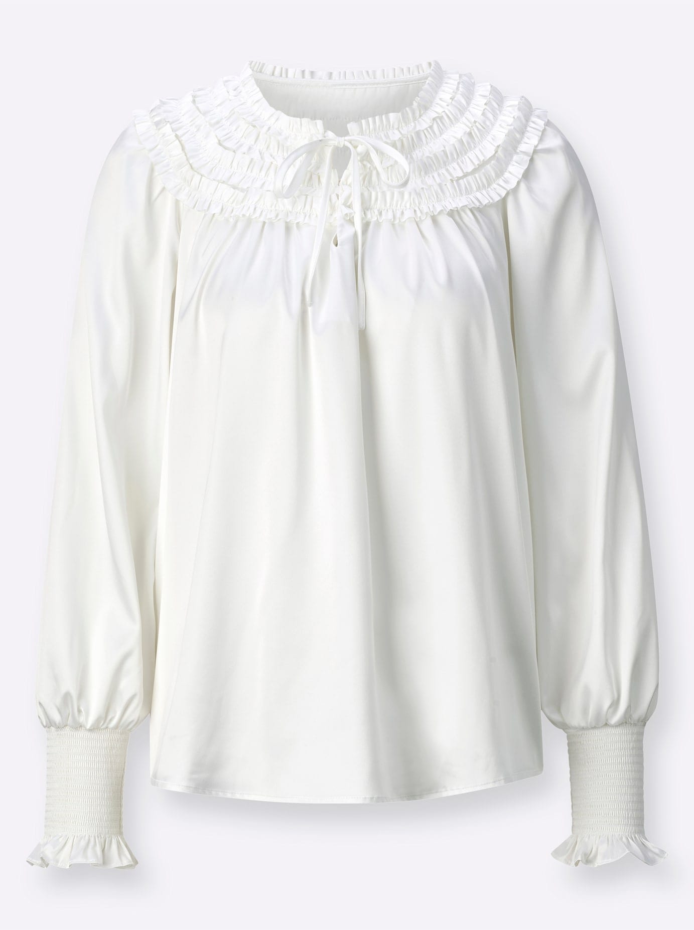 creation L Satinbluse