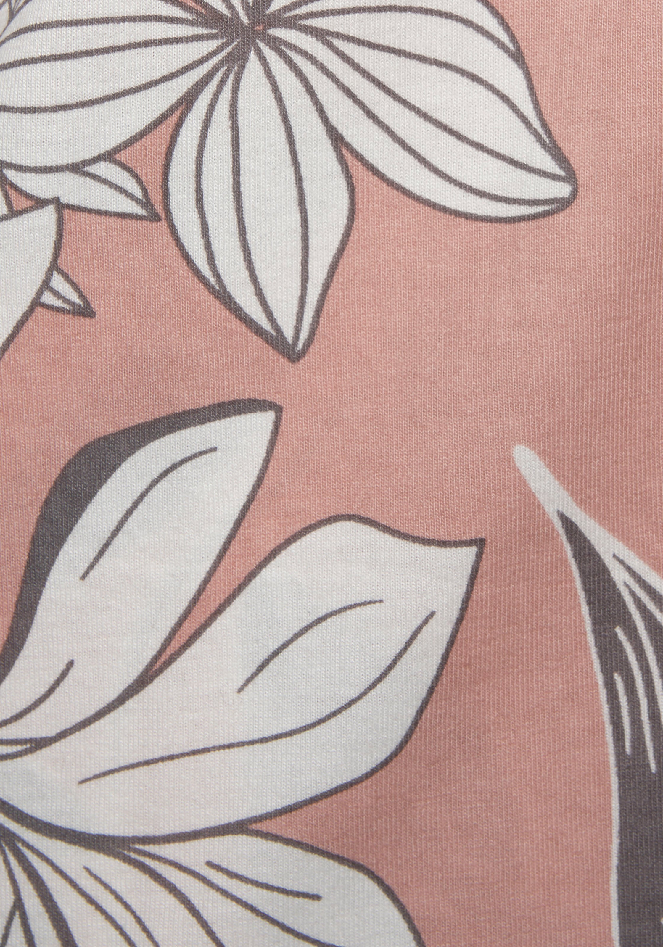 LASCANA Kimono, mit floralem Druck
