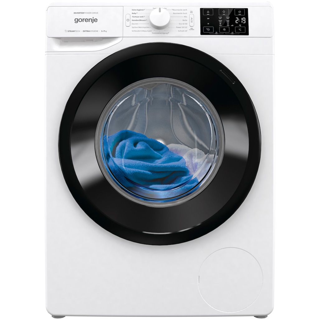 GORENJE Waschmaschine »WAVE NEI74SAP«, Wave NEI74SAP, 7 kg, 1400 U/min, nur 47 cm tief