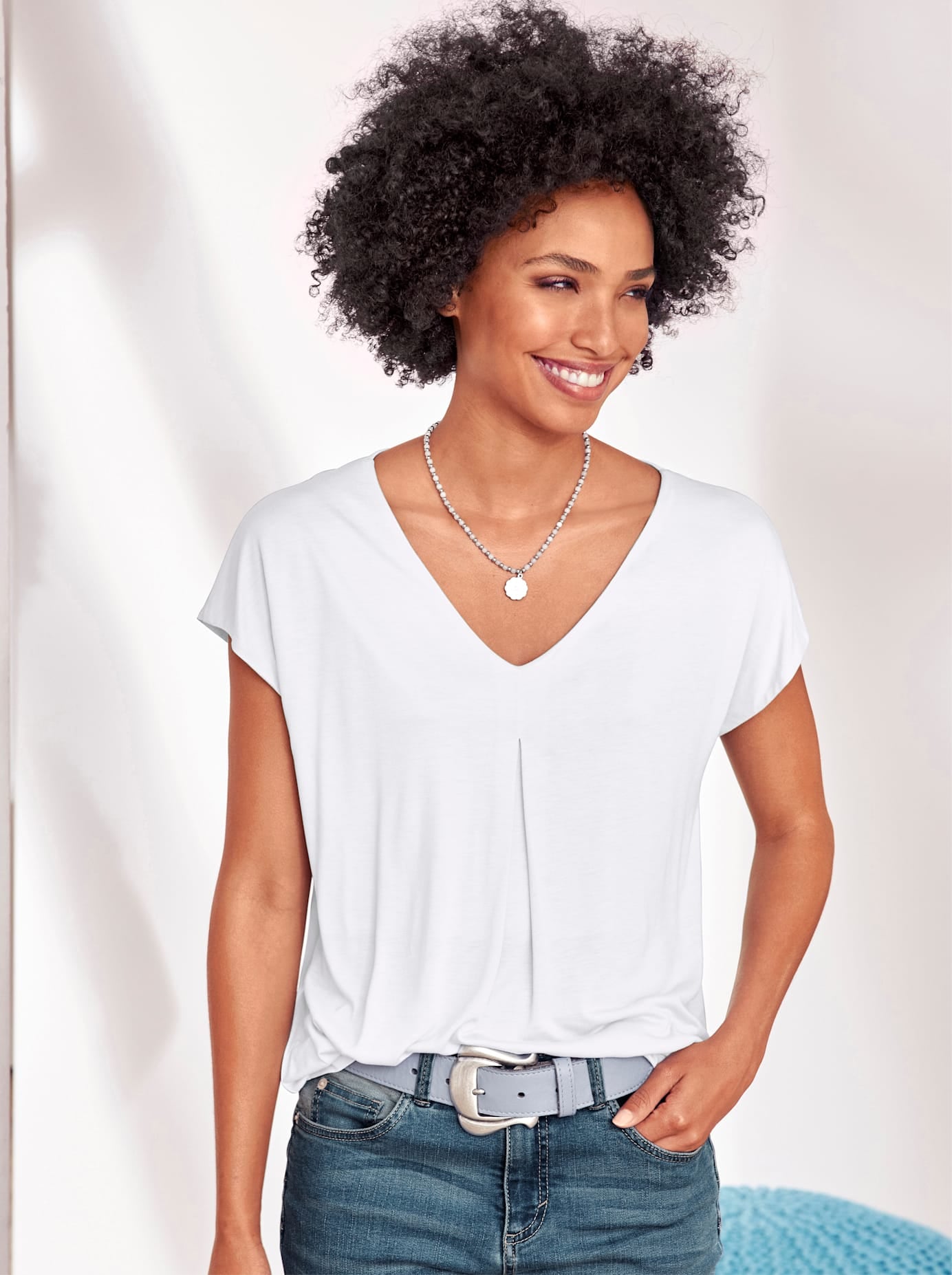 heine Kurzarmshirt »Shirt«, (1 tlg.)