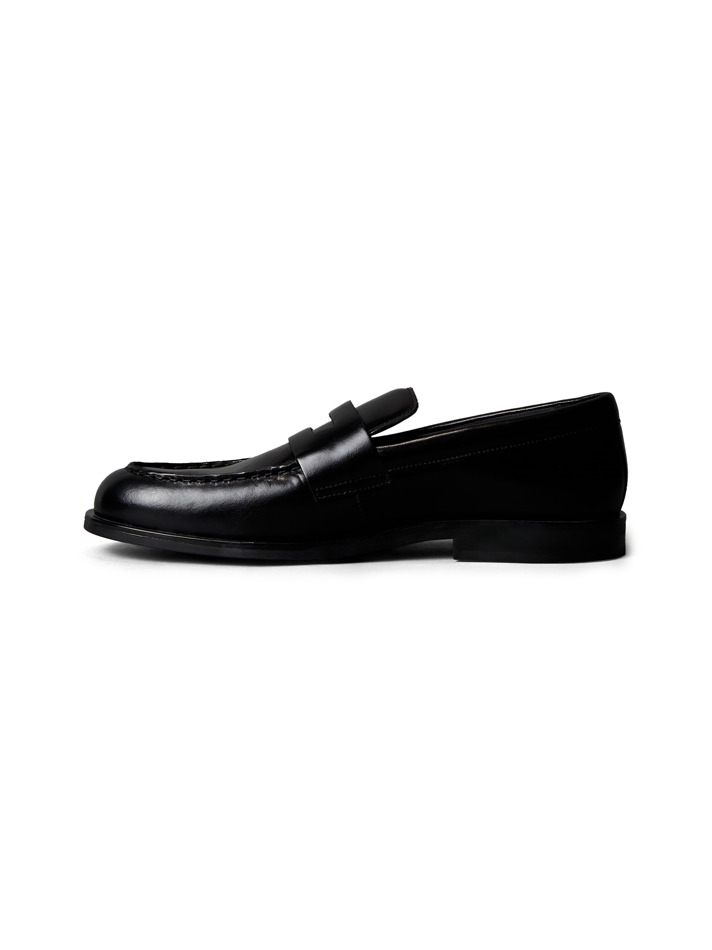Calvin Klein Loafer »ESS RUBBER PENNY LOAFER POL LTH«  Schlupfschuh, Mokassin, ungeschnürter Halbschuh
