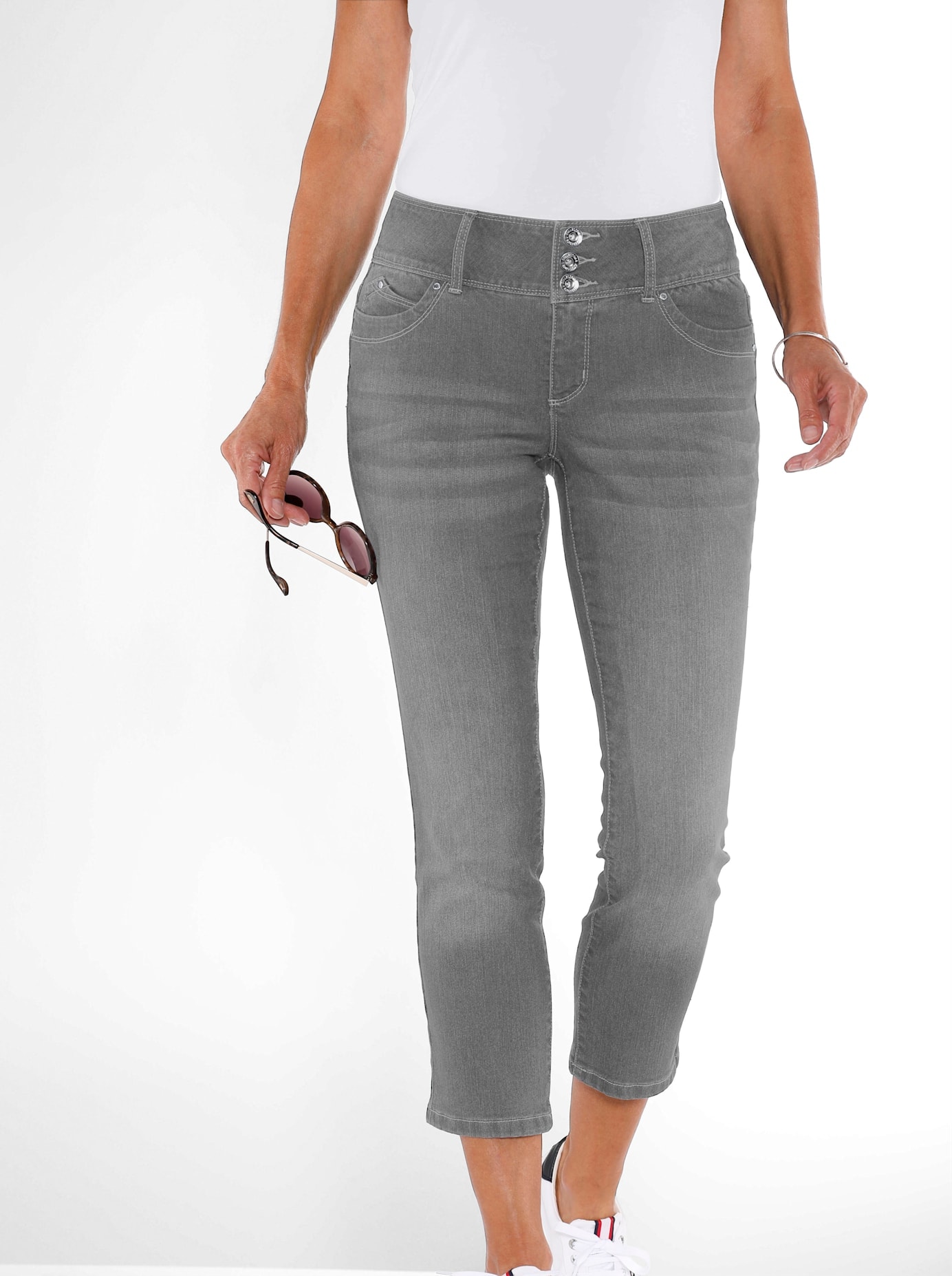 Casual Looks 7/8-Jeans, (1 tlg.)