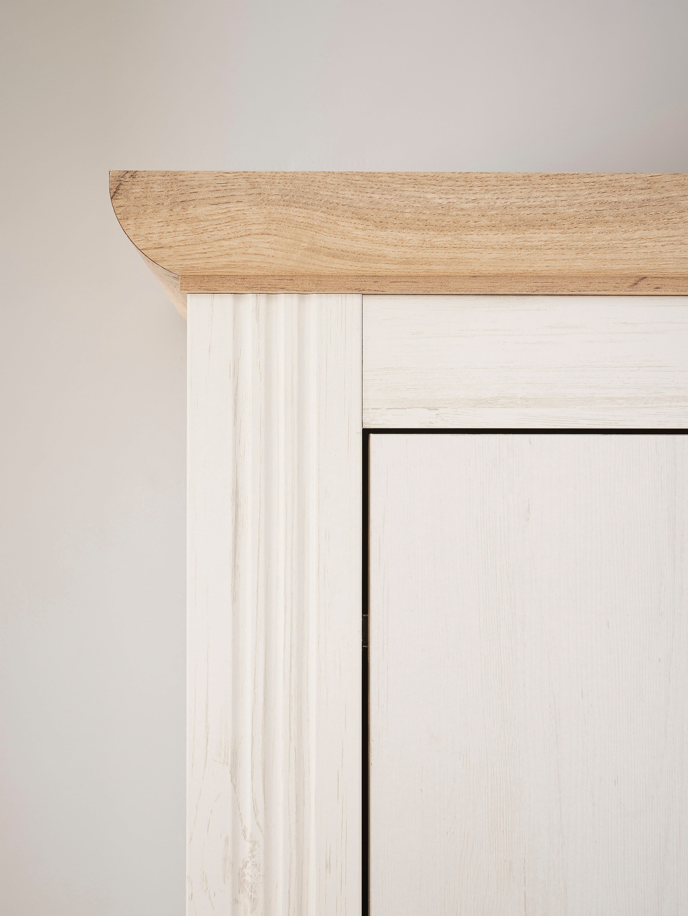 Home affaire Garderobenschrank »WESTMINSTER BESTSELLER!«, (Breite ca. 108 cm), im romantischen Landhausstil