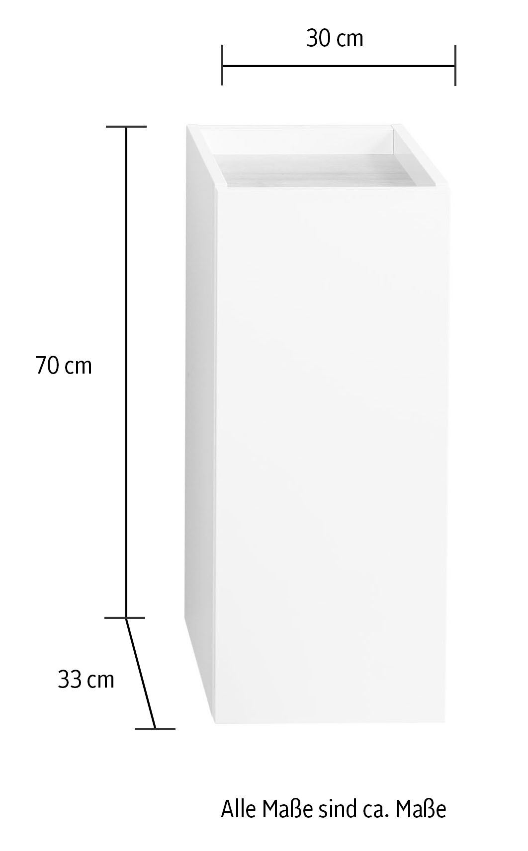 Saphir Badmöbel-Set »Quickset 947 4-teilig, Waschbeckenunterschrank mit Spiegel« 5 Stk. tlg.