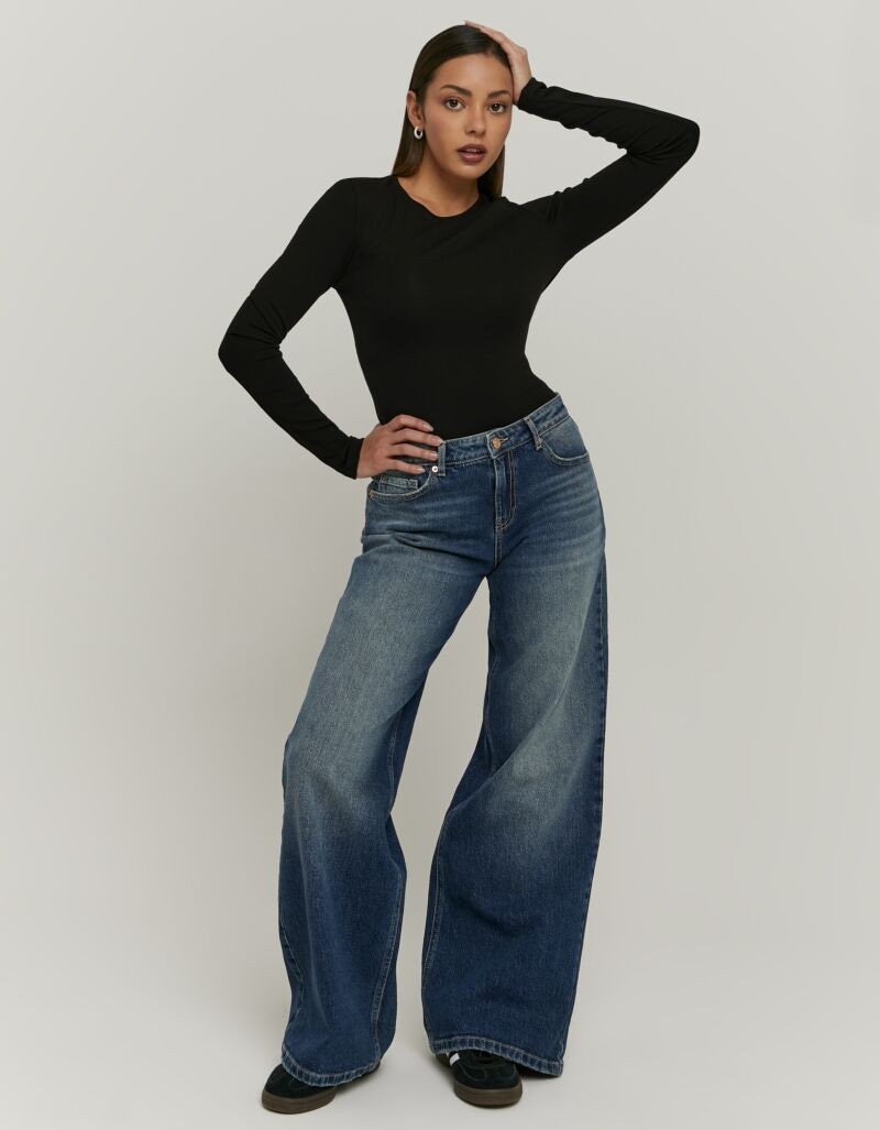 Tally Weijl Loose-fit-Jeans »SPADEWACKIE5« Baumwollmischung, Mid Waist