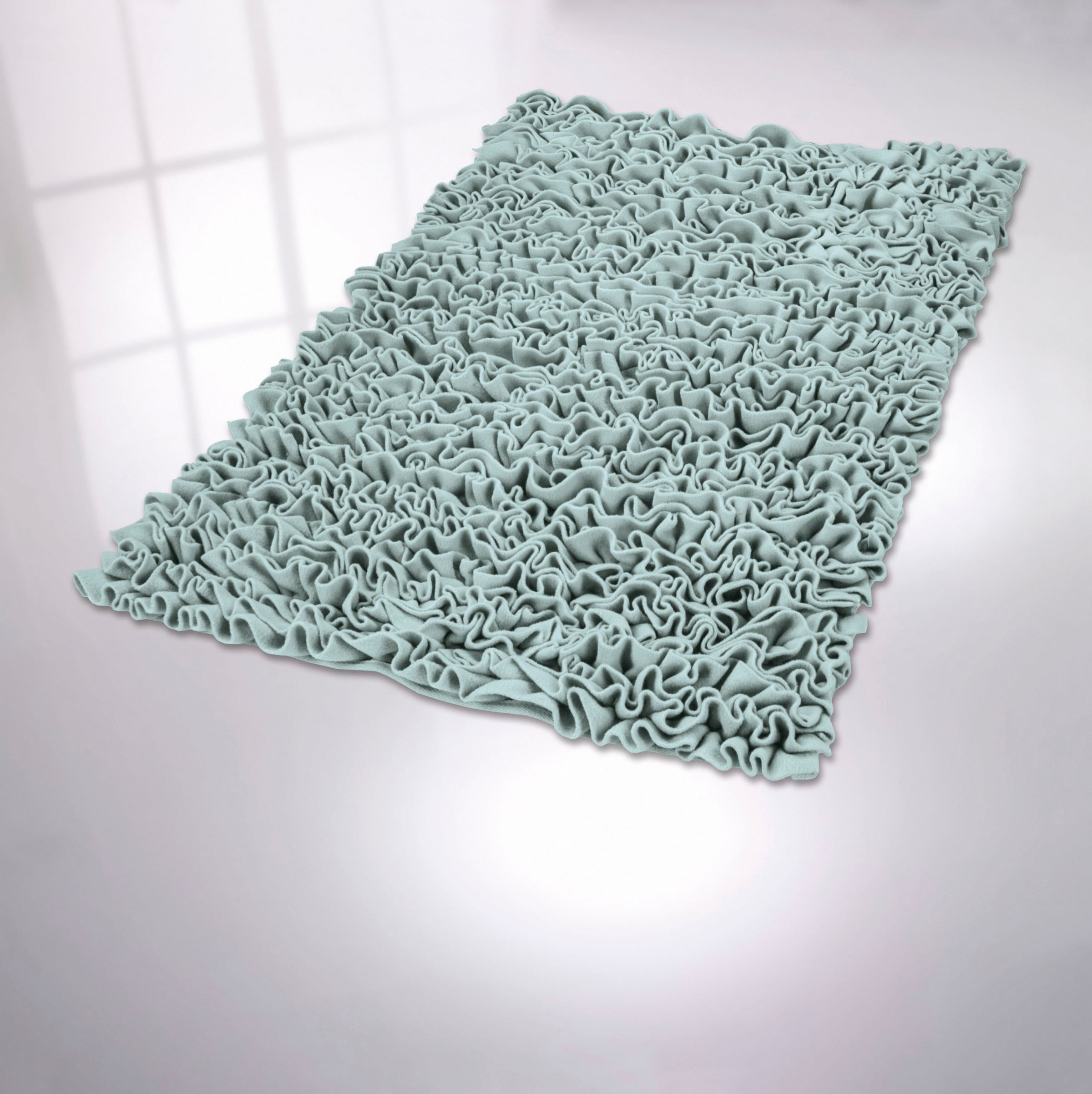 Kleine Wolke Badematte »Nelli«, rutschhemmend beschichtet, fußbodenheizungsgeeignet, Badteppich, Filz Optik, Uni Farben, waschbar