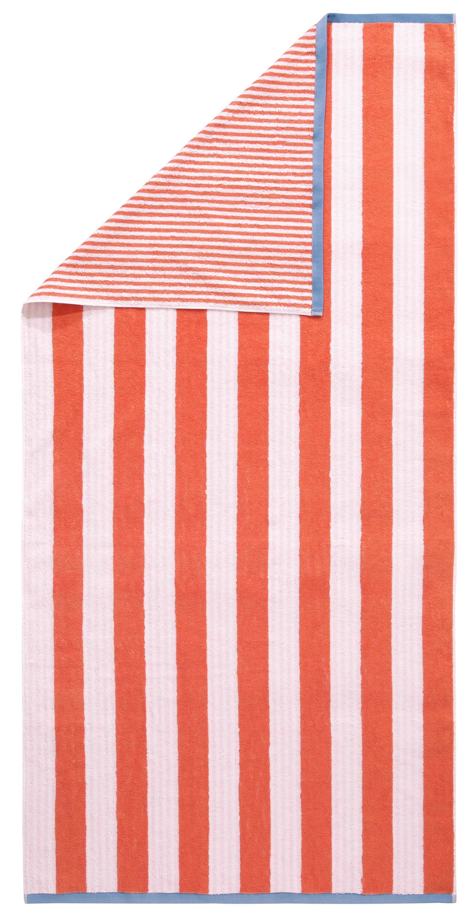 OTTO home Strandtuch »Elenna, 100% Baumwolle, 500 gr/m²« gestreift, Strandtücher 90x180cm, 5 Jahre Garantie