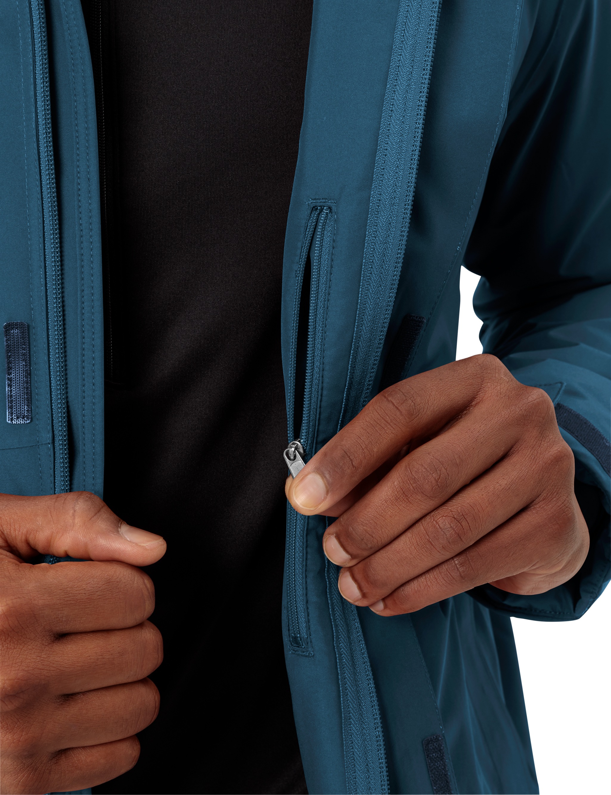 VAUDE Funktionsjacke »MEN'S ROSEMOOR PADDED JACKET II«, (1 St.), mit Kapuze