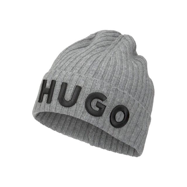 HUGO Beanie »Unisex-X565-6«, mit großem HUGO Logo online kaufen | UNIVERSAL