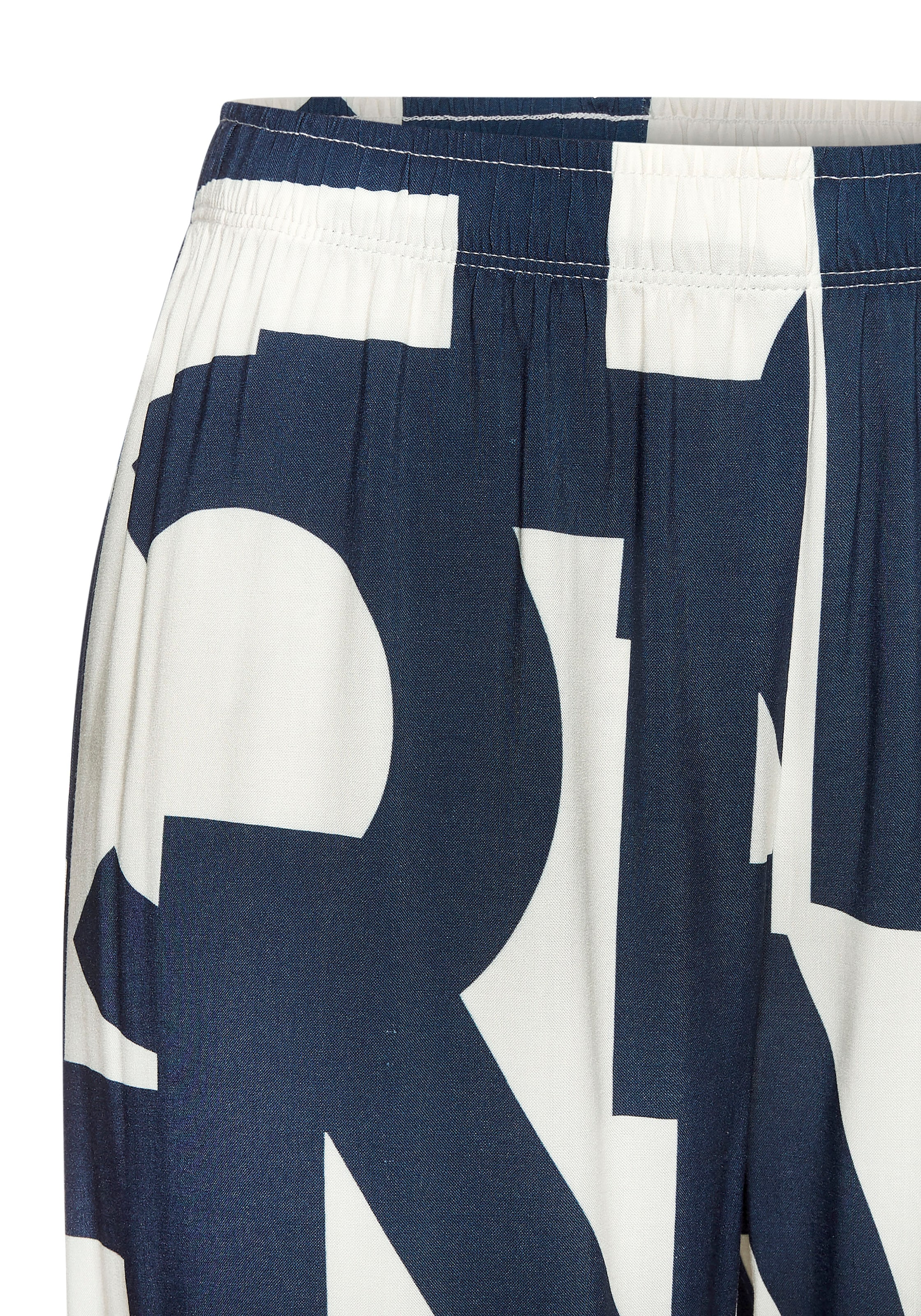 French Connection Pyjamahose, Gewebte Hemdenqualität aus Viskose