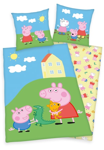 Kinderbettwäsche »Peppa Pig«, mit niedlichem Peppa Pig Motiv kaufen