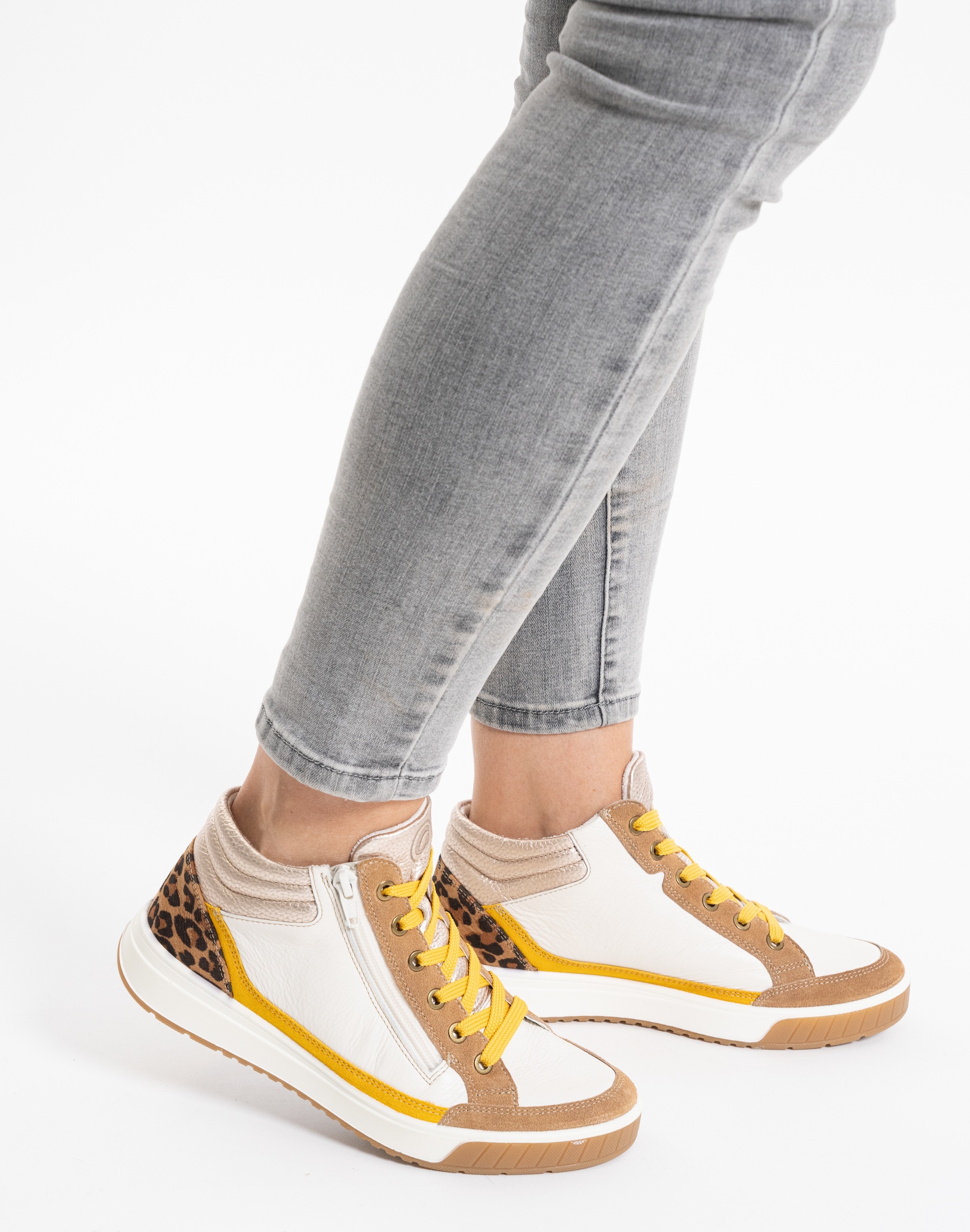Ara Sneakerboots »ROM«, Schnürboots, Retro Sneaker, Higt Top Sneaker in G-Weite