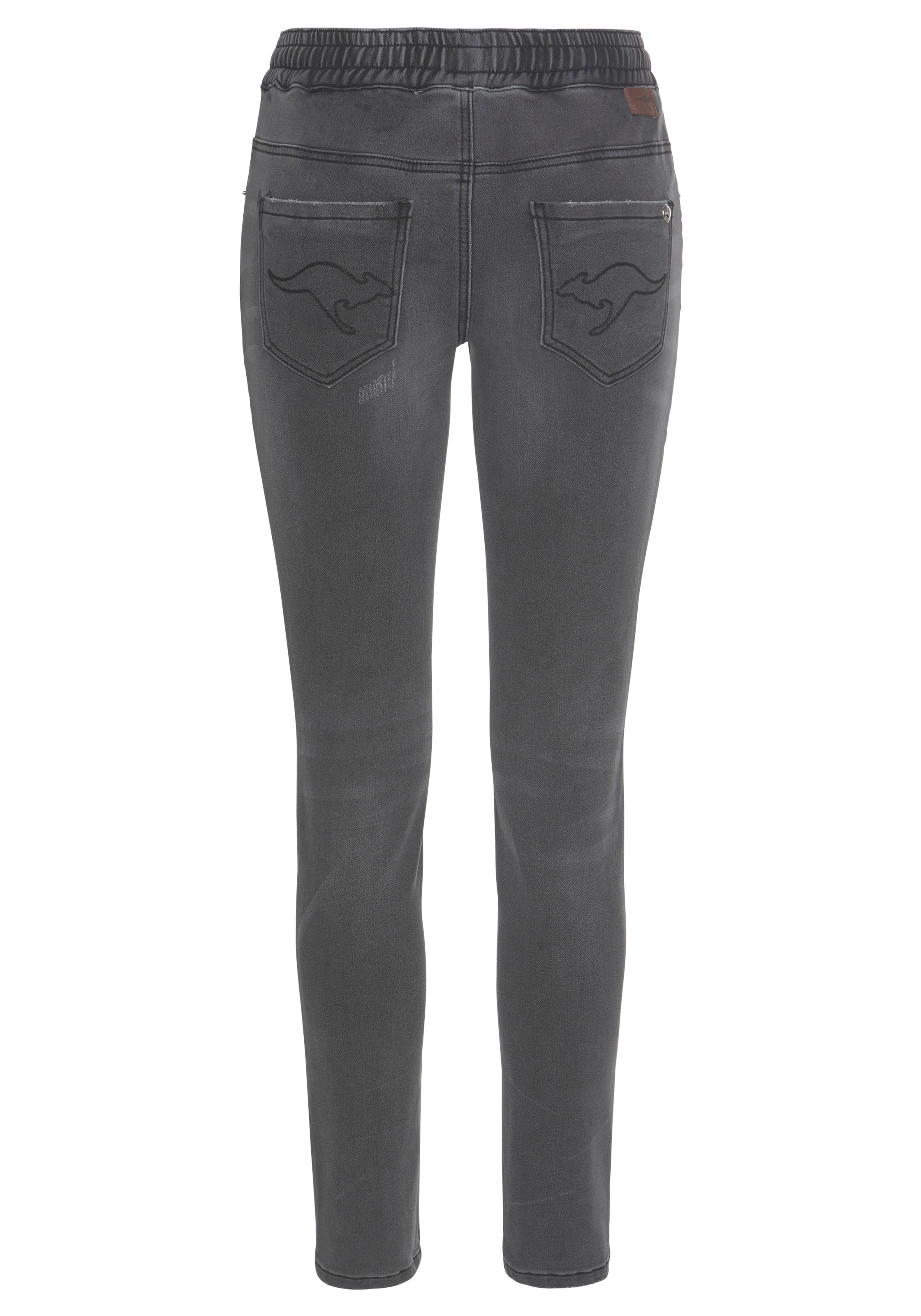 KangaROOS Jogg Pants, in Denim-Optik mit elastischem Bündchen bei ♕ | Tapered Jeans
