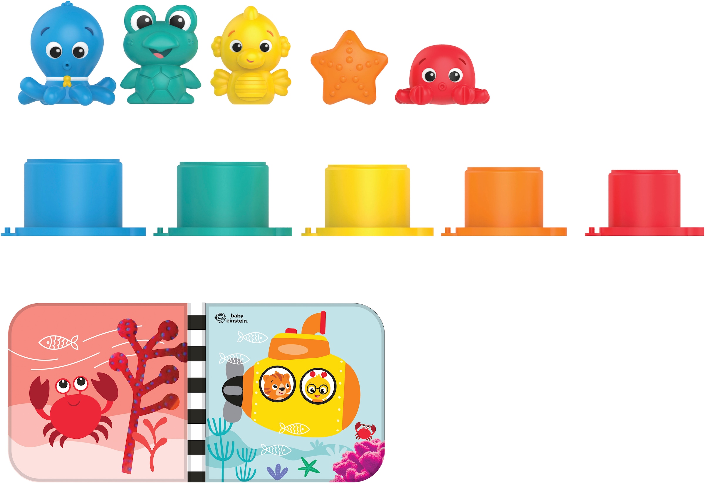 Baby Einstein Badespielzeug »Opus Bath Pals 11-Piece Bath Gift Set«