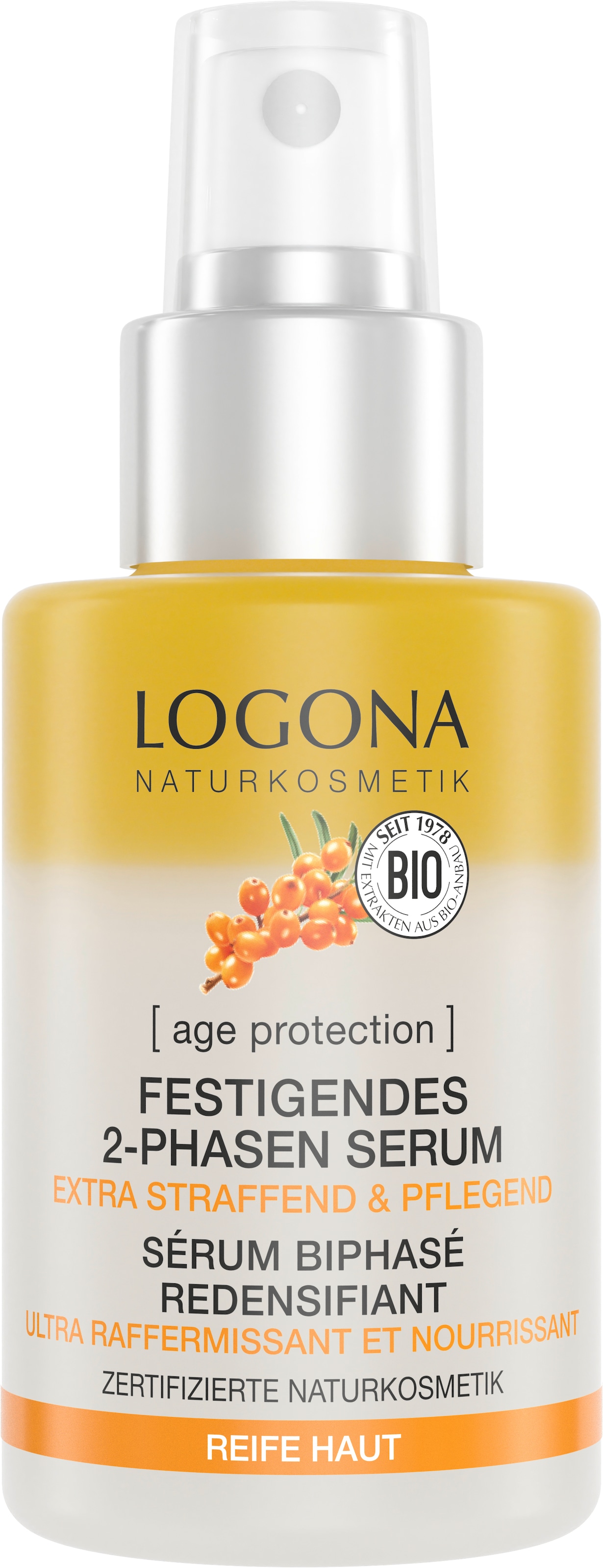 LOGONA Anti-Falten-Serum »age protection Festigendes 2-Phasen-Serum«