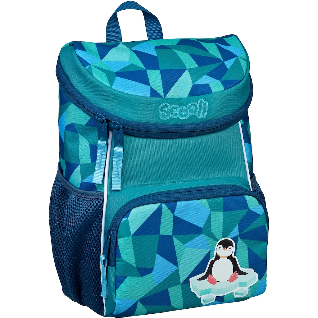 Scooli Kinderrucksack »Mini-Me, Peter Penguin«, Reflektoren