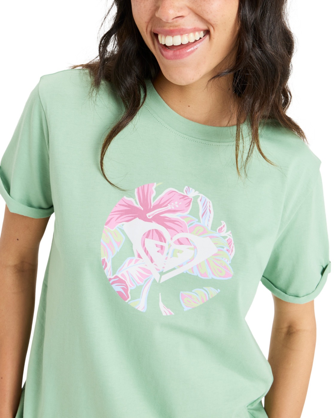 Roxy Shirttop »Oceanregular Round Hibiscus«