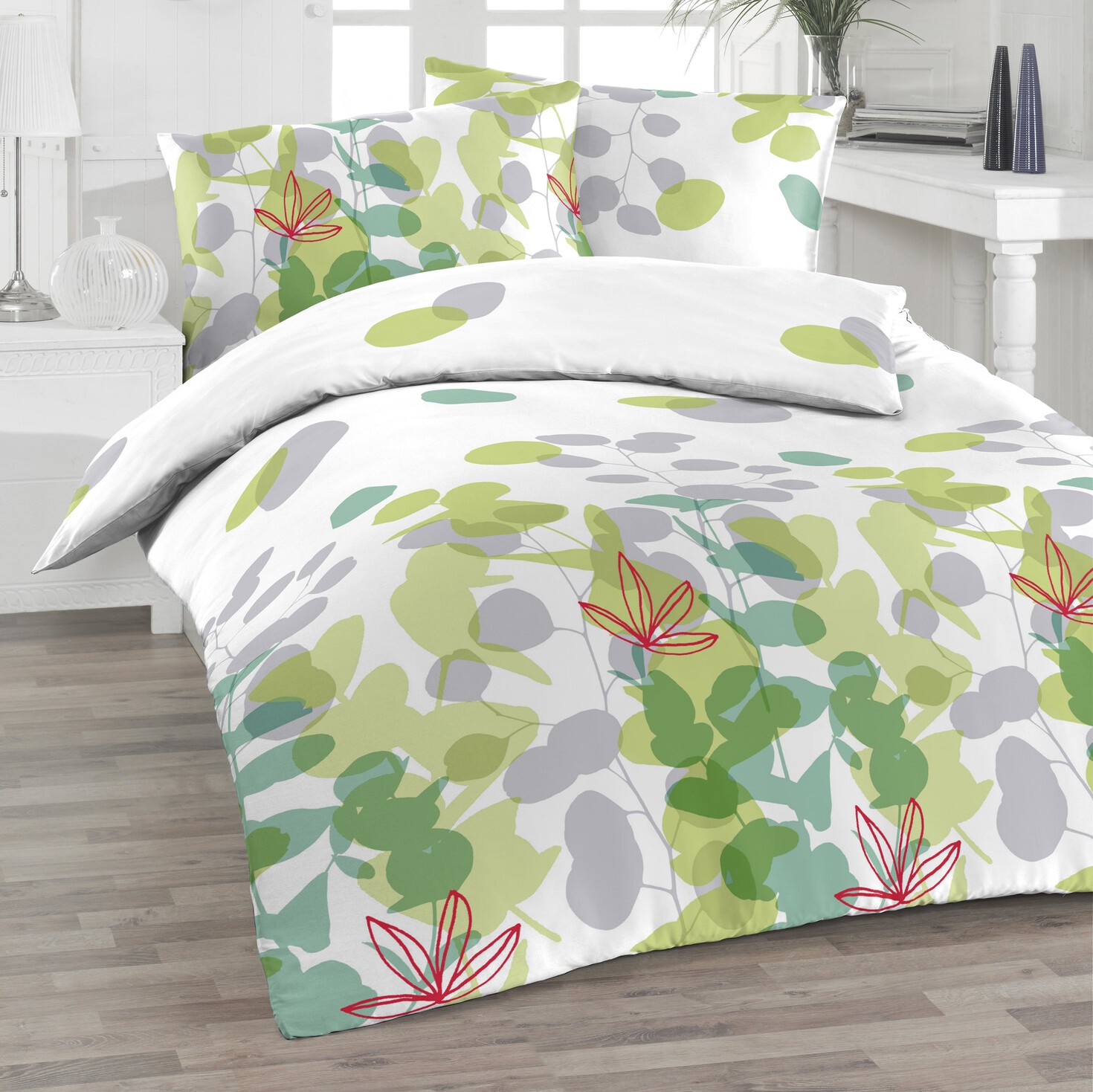 Florella Bettwäsche »Aluna, Soft-Seersucker, 100 % Baumwolle«