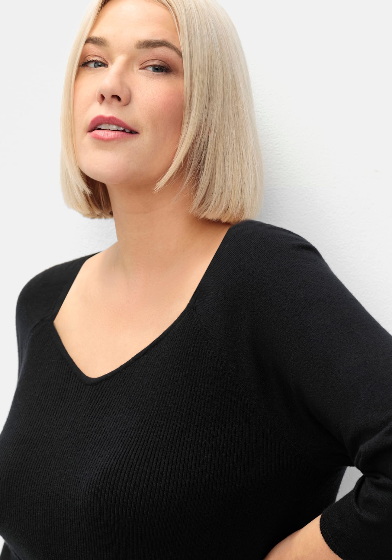 Sheego Strickpullover »Pullover«