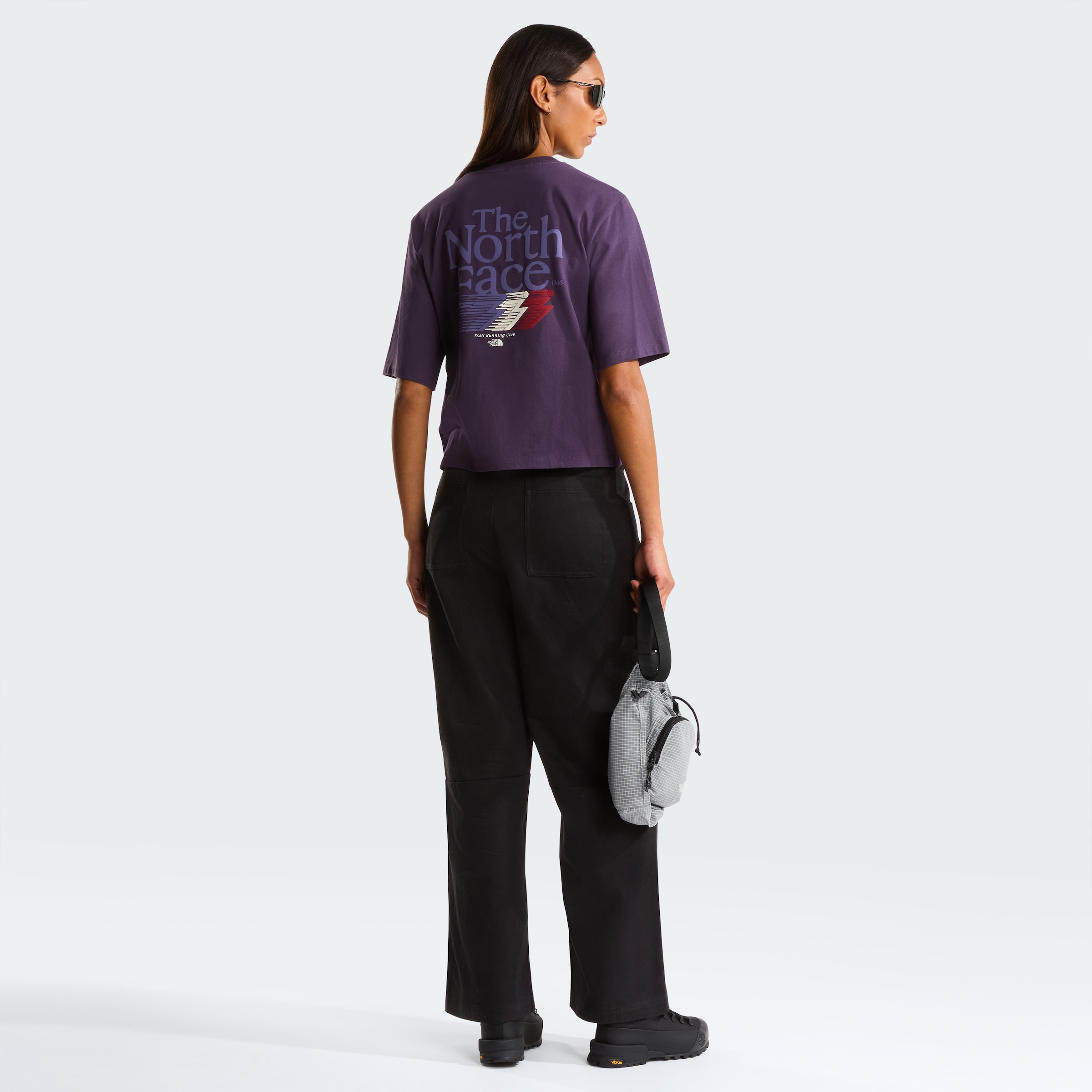 The North Face T-Shirt »W RETRO TRAIL BOXY SS TEE-GRAPHIC«