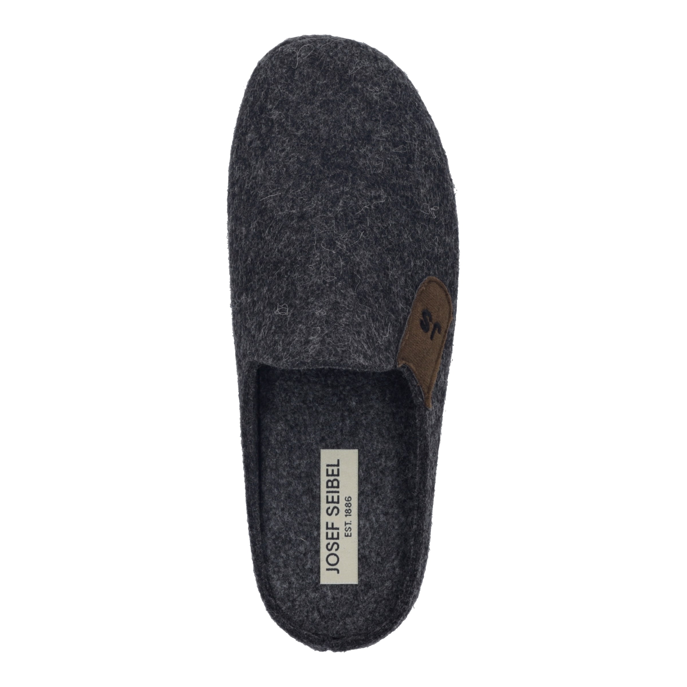Josef Seibel Hausschuh »Clemens 01, anthrazit-kombi«