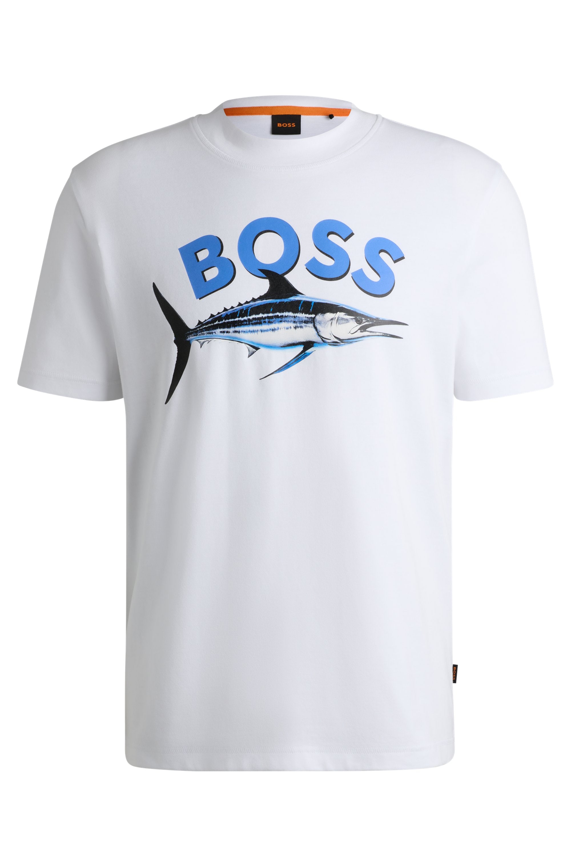 BOSS ORANGE T-Shirt »Te_Bossfish«, mit Aufdruck