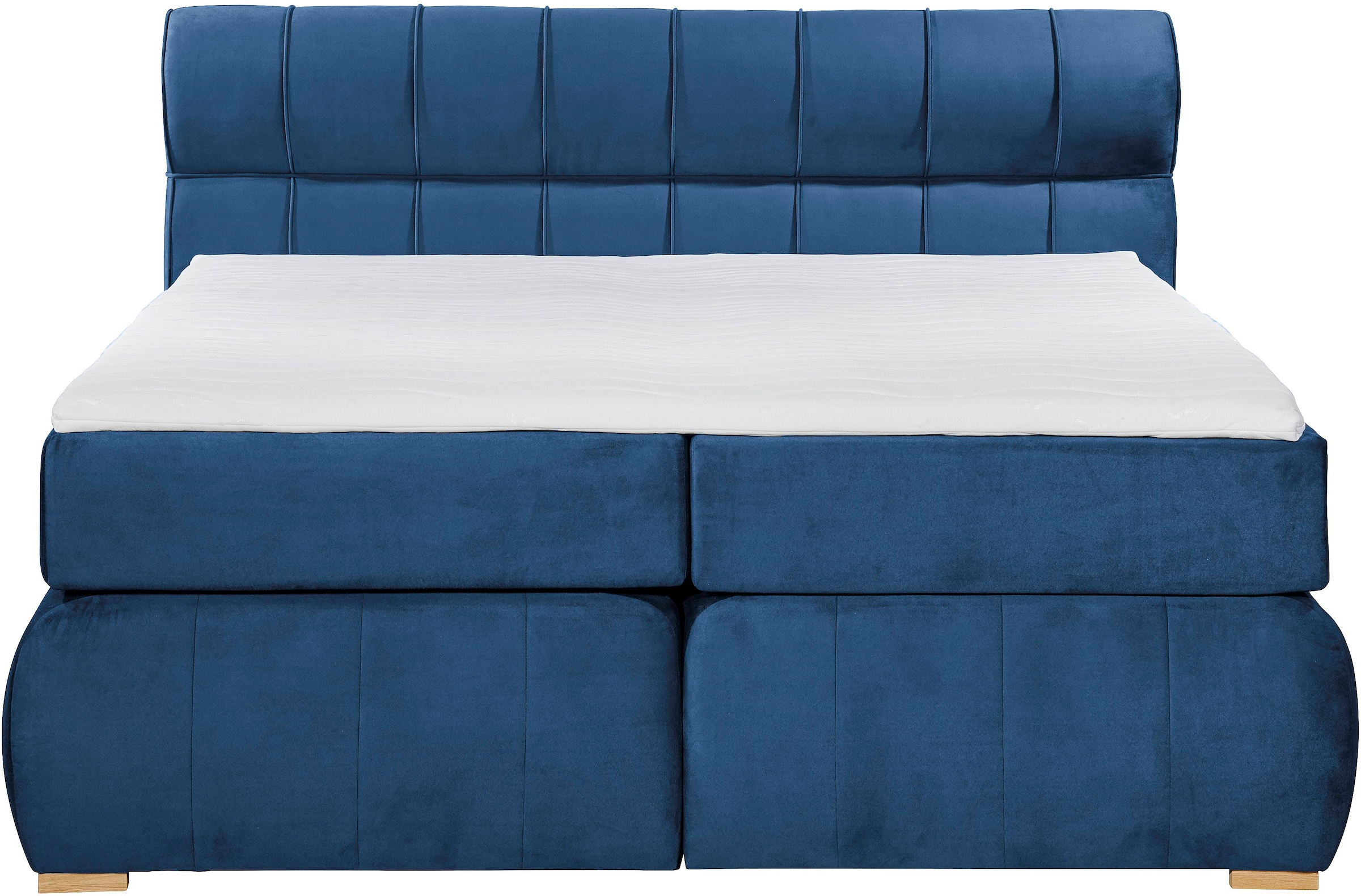 Places of Style Boxspringbett »Felicia«, in H4, inkl. Topper und Bettkasten