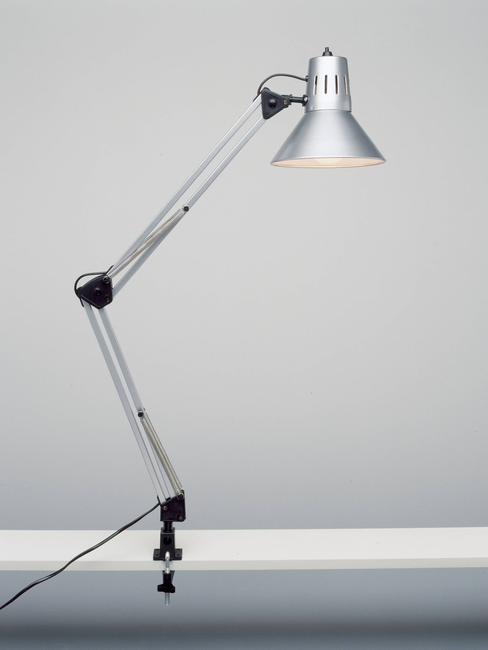 Brilliant Tischleuchte »HOBBY«, 1 flammig, Leuchtmittel E27 | ohne Leuchtmittel, 70cm Höhe, E27 max. 40W, schwenkbar, Metall, Druckschalter