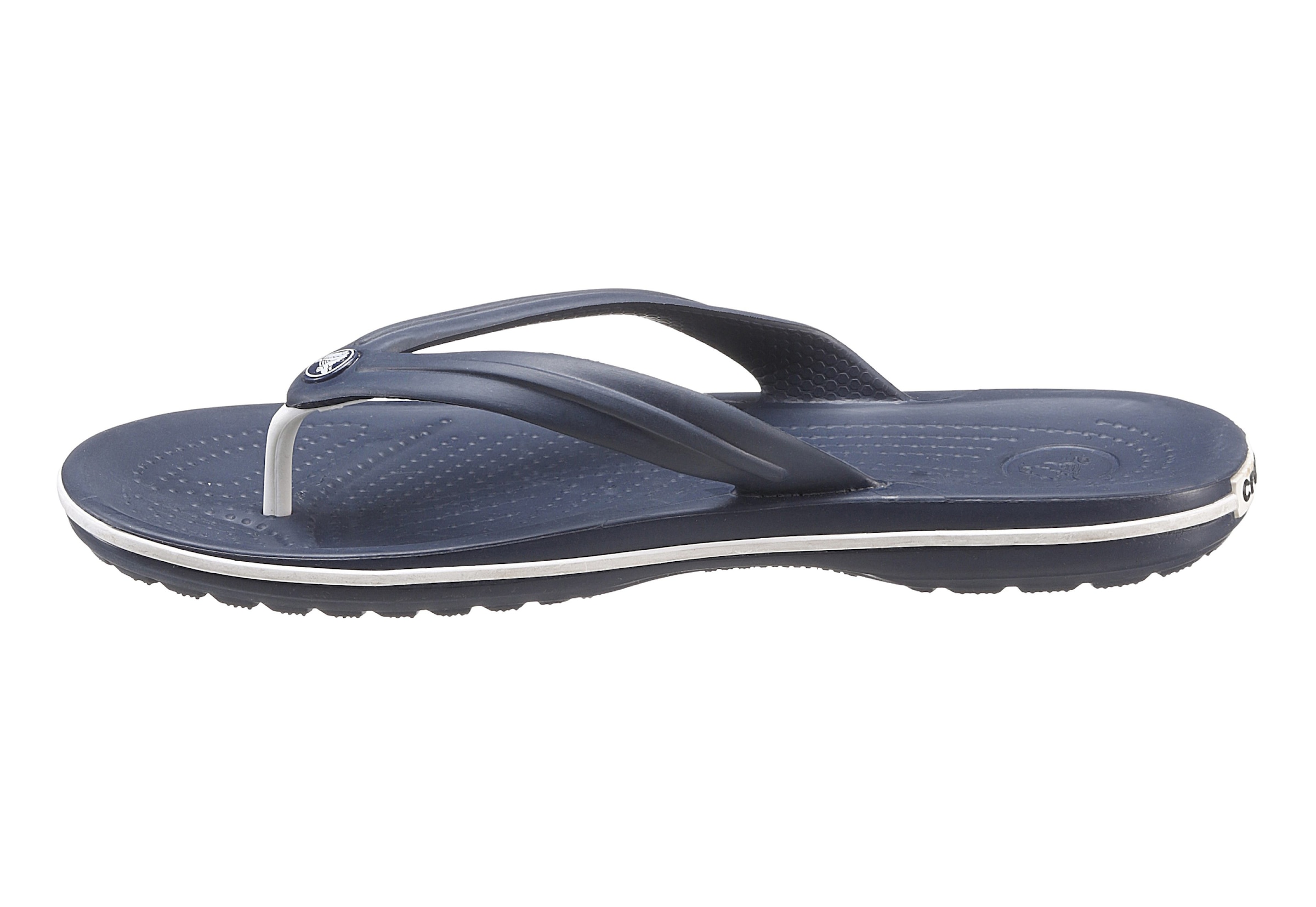 Crocs Zehentrenner »Crocband Flip«, Sommerschuh, Schlappen, Poolslides, Dianette, zum Baden