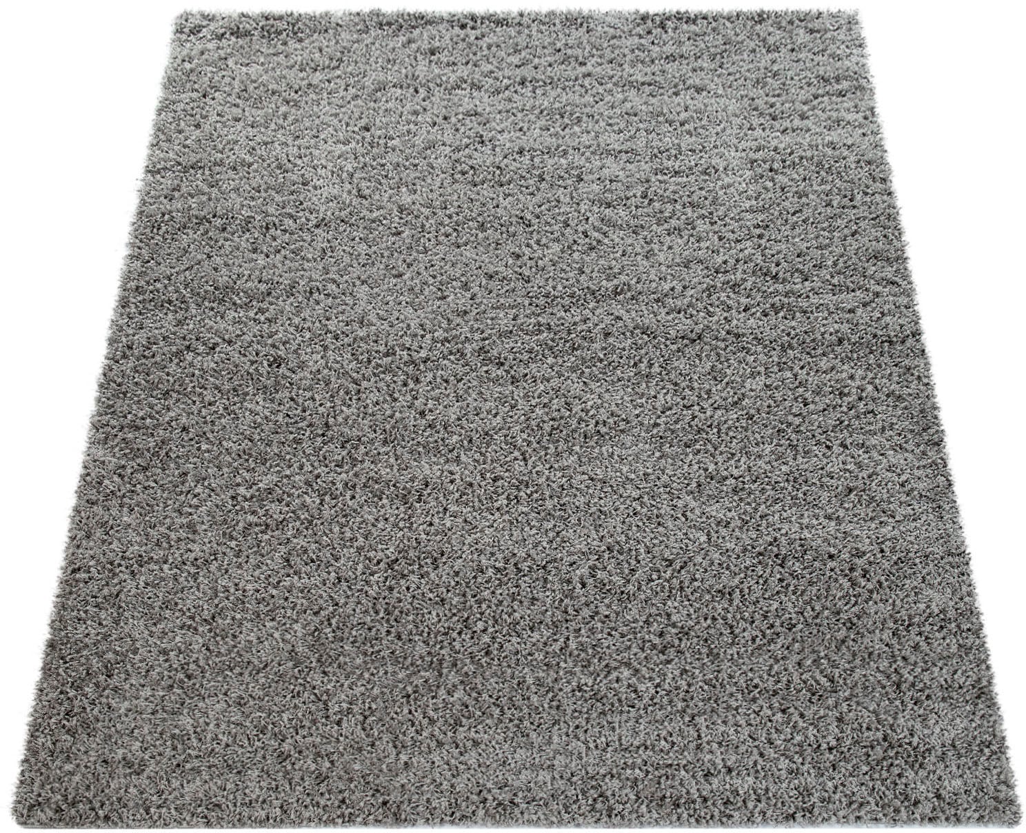 Paco Home Teppich »Twister 500«, rechteckig, 44 mm Höhe, Uni Hochflor Shaggy mit hoher Fadendichte