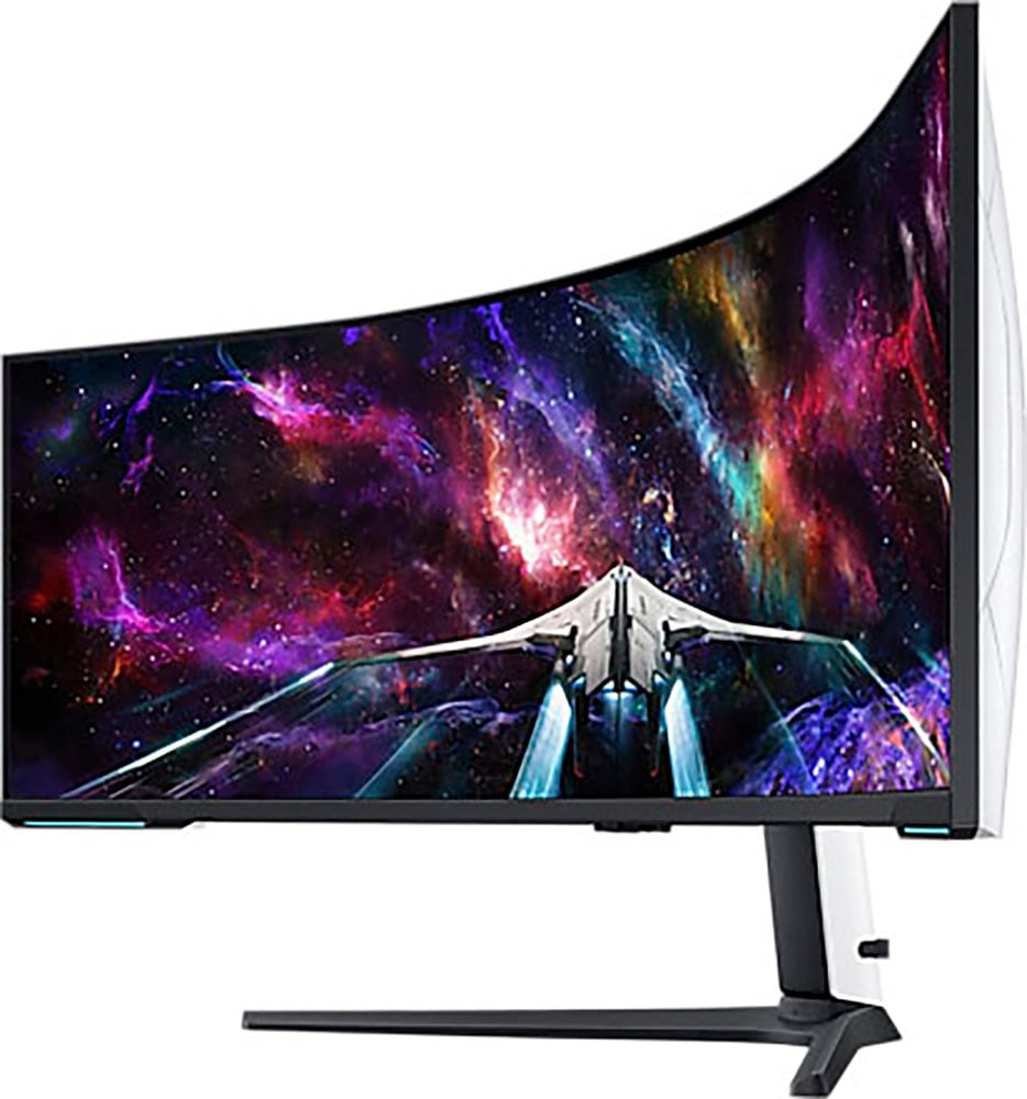 Samsung Curved-Gaming-LED-Monitor »Odyssey Neo G9 S57CG954NU«, 144 cm/57 Zoll, 7680 x 2160 px, 4K+ Ultra HD, 1 ms Reaktionszeit, 240 Hz, 1ms (G/G)