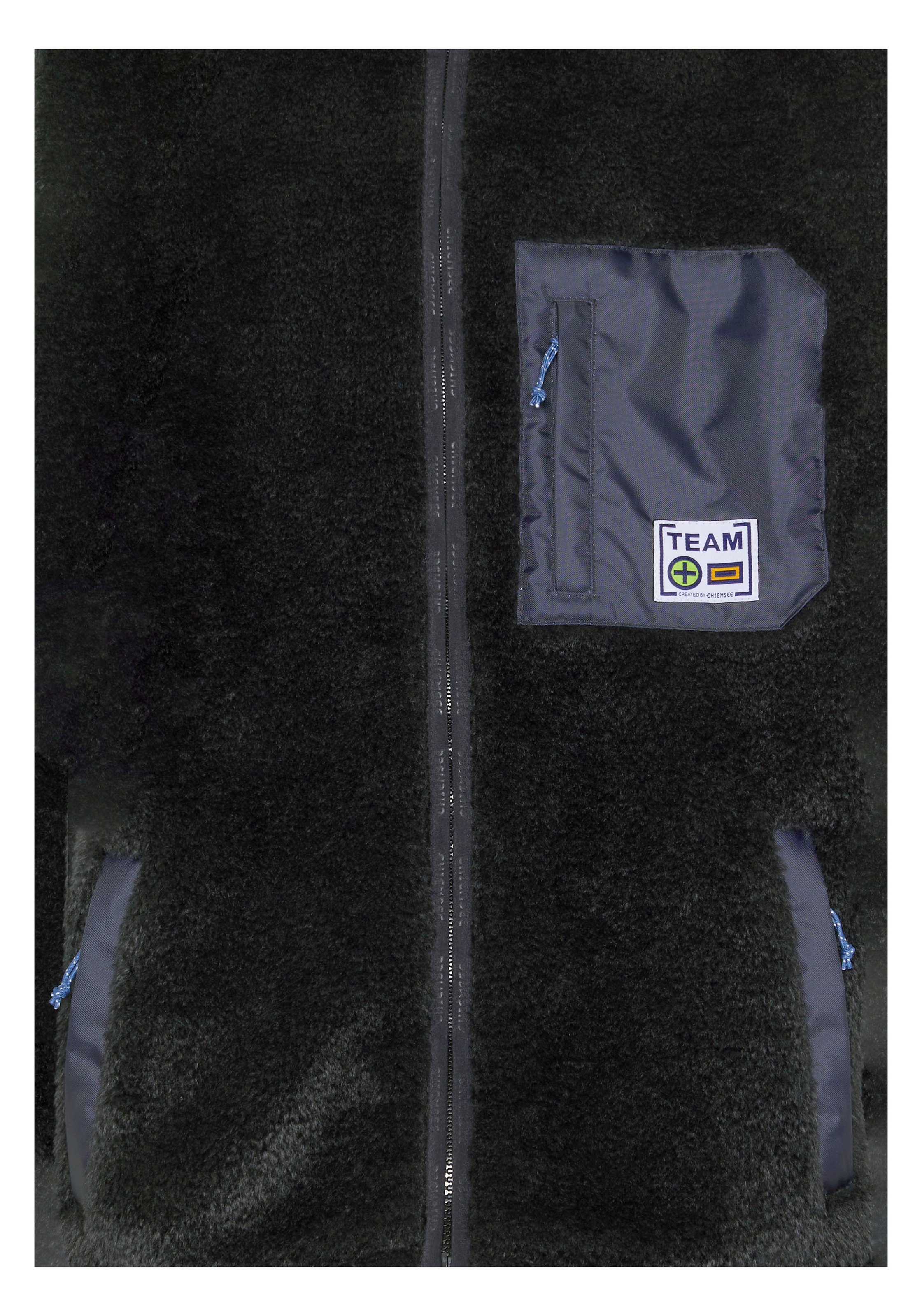 Chiemsee Fleecejacke ohne Kapuze - aus extra weichem Sherpa Fleece<br/>