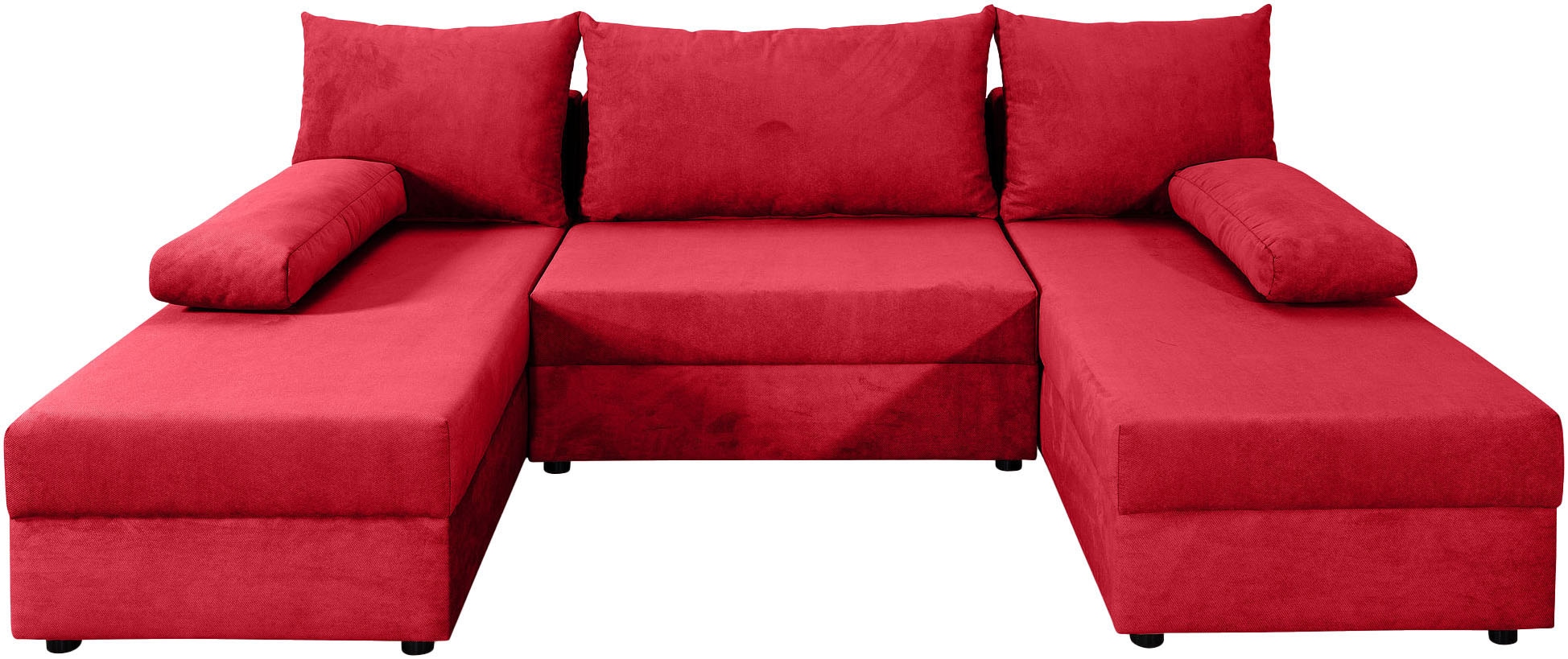 COLLECTION AB »Pico U-Form« Wohnlandschaft,2 X Ottomane,Polyätherschaum Polsterung