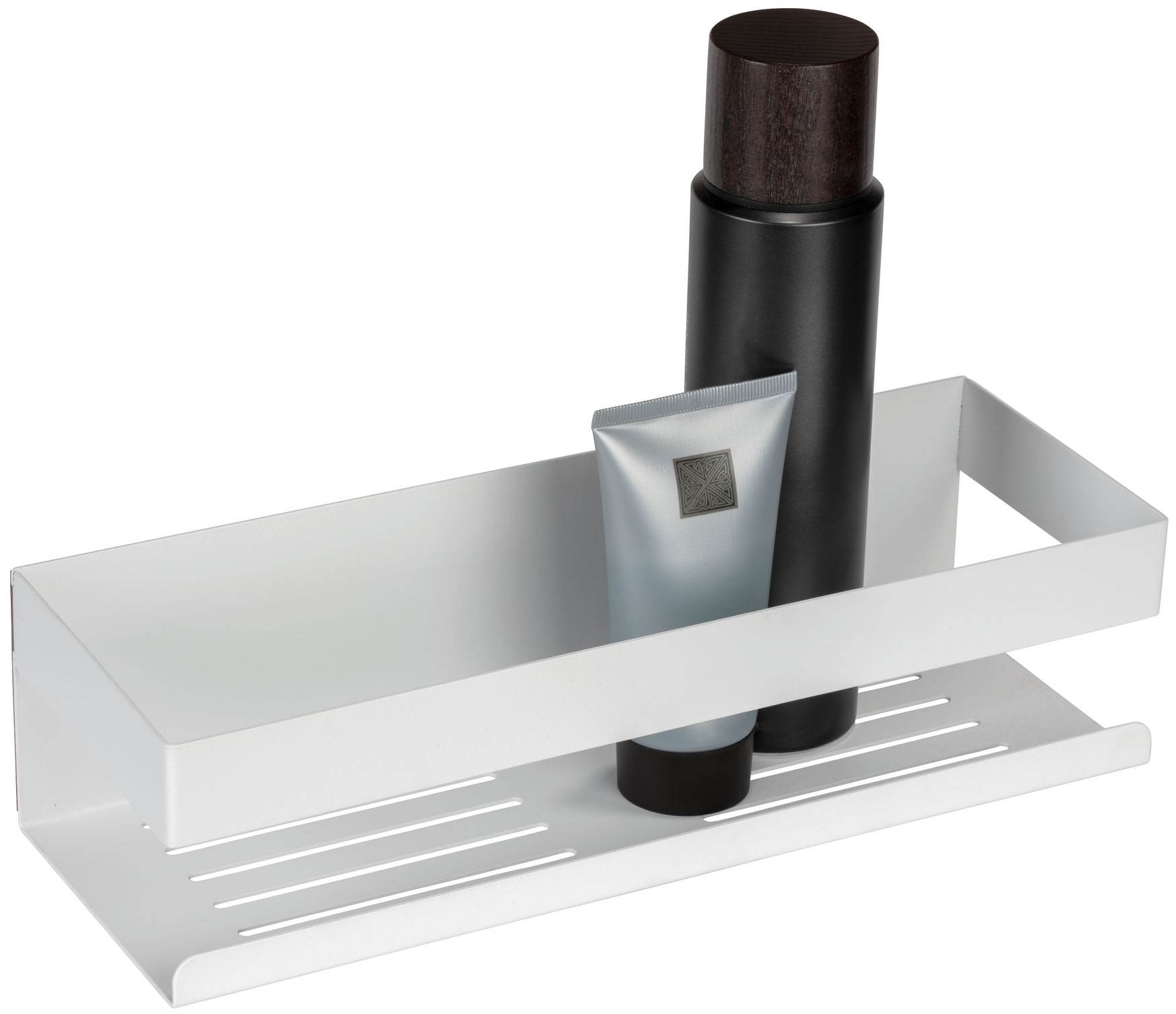 WENKO Badregal »Turbo-Loc® Genova« Wandregal aus hochwertigem Edelstahl, Befestigen ohne Bohren