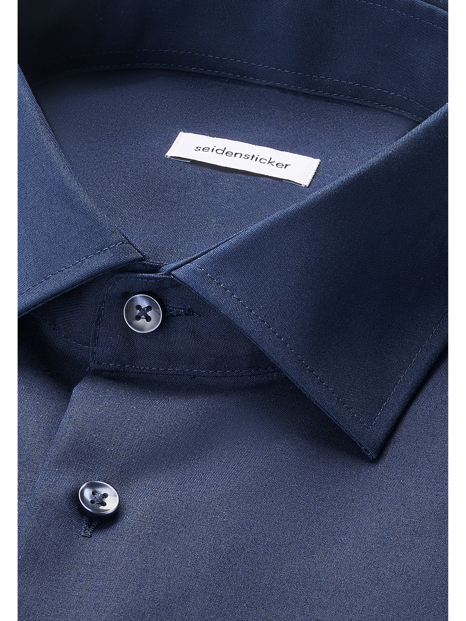 seidensticker Businesshemd »Schwarze Rose« Regular 1/1 Kentkragen Uni