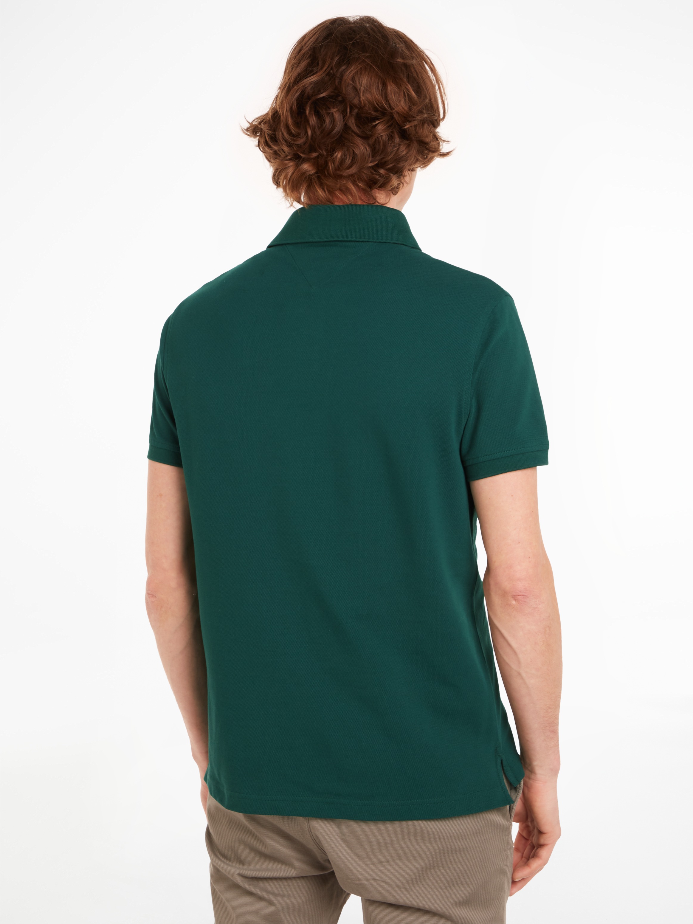 Tommy Hilfiger Poloshirt »1985 REGULAR POLO«, mit Tommy Hilfiger Kontraststreifen innen am Kragen