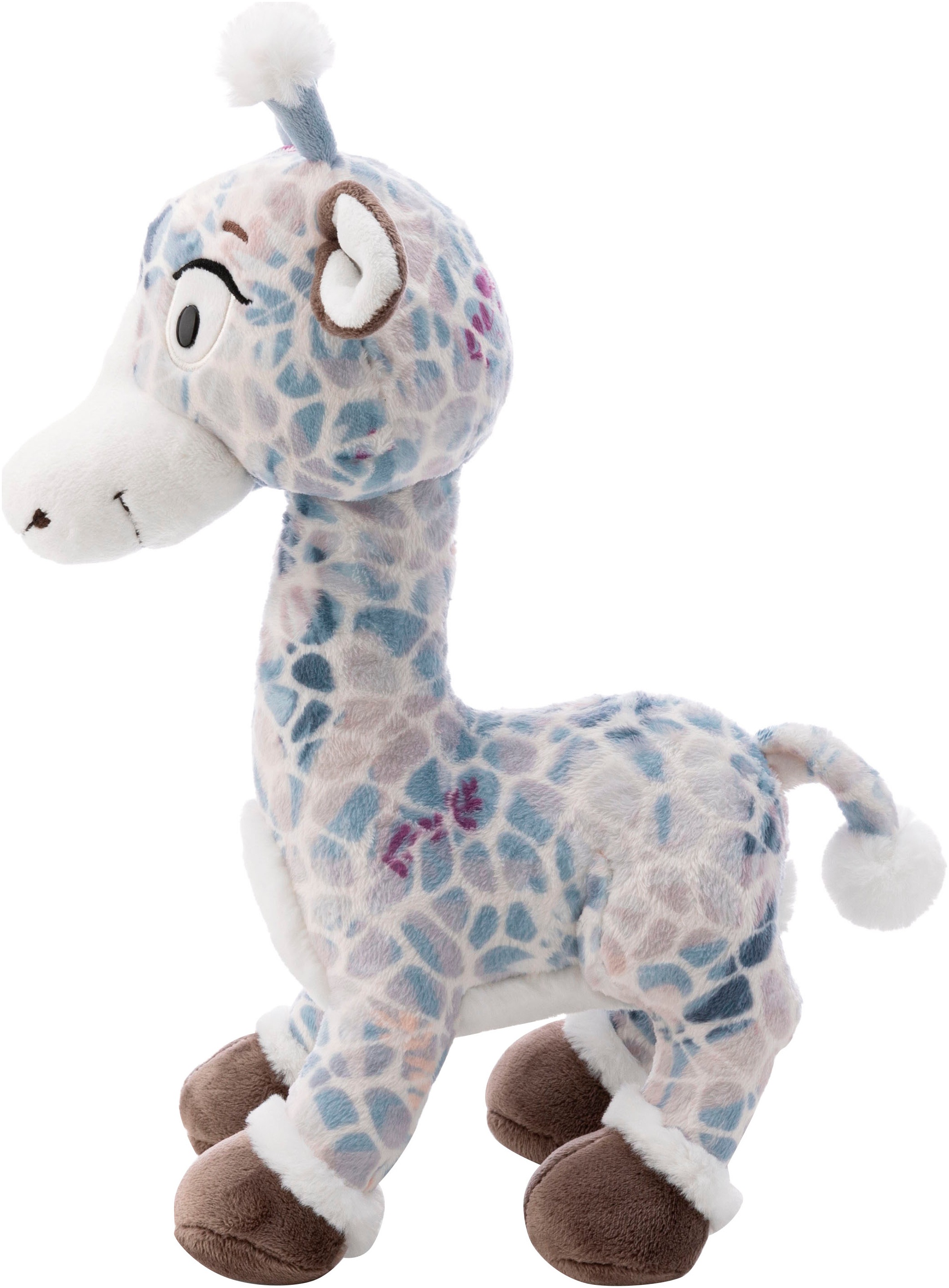 Nici Kuscheltier »Winter, Giraffe Winny Winterfur, 50 cm stehend« enthält recyceltes Material
