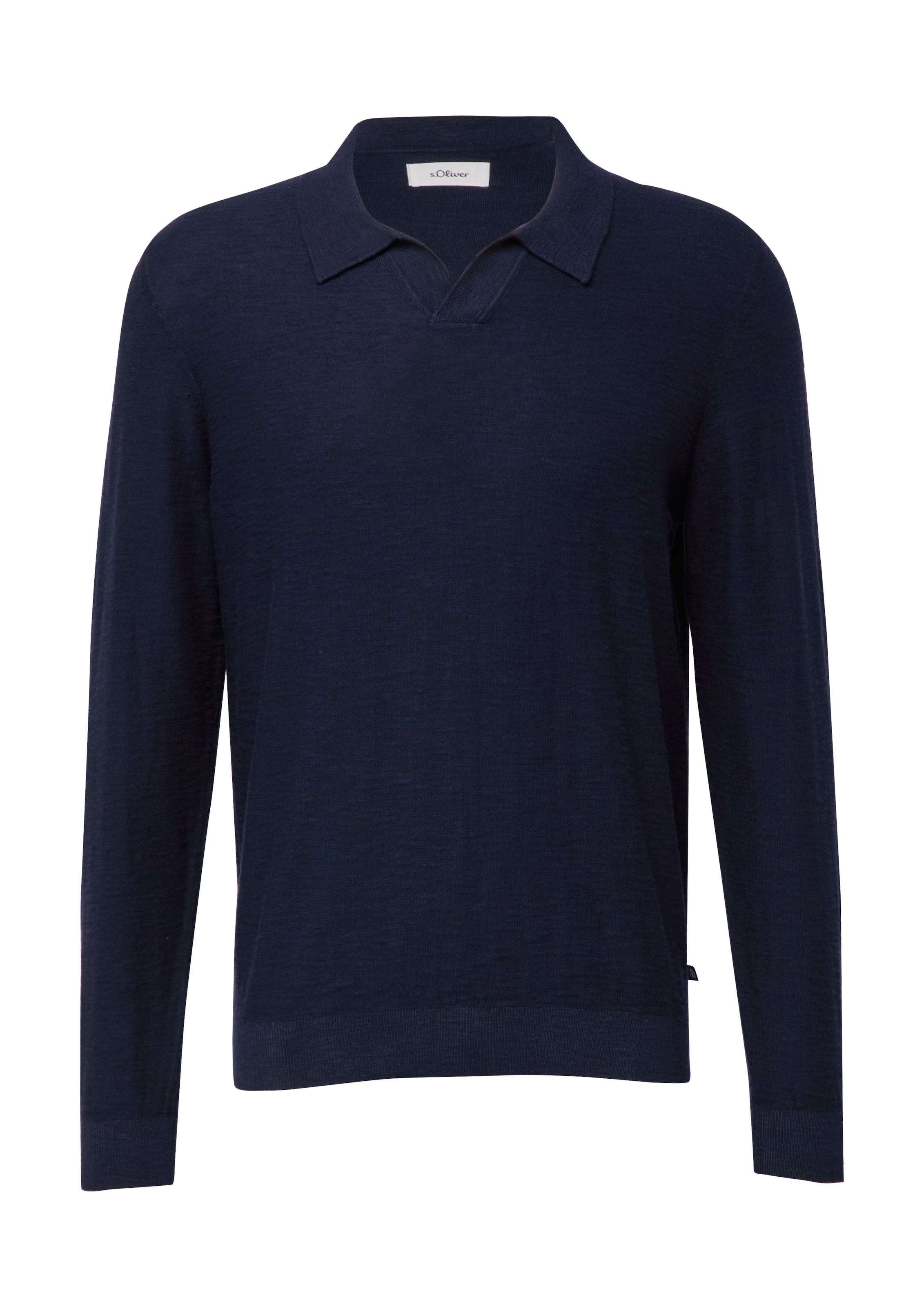 s.Oliver Strickpullover mit Polokragen