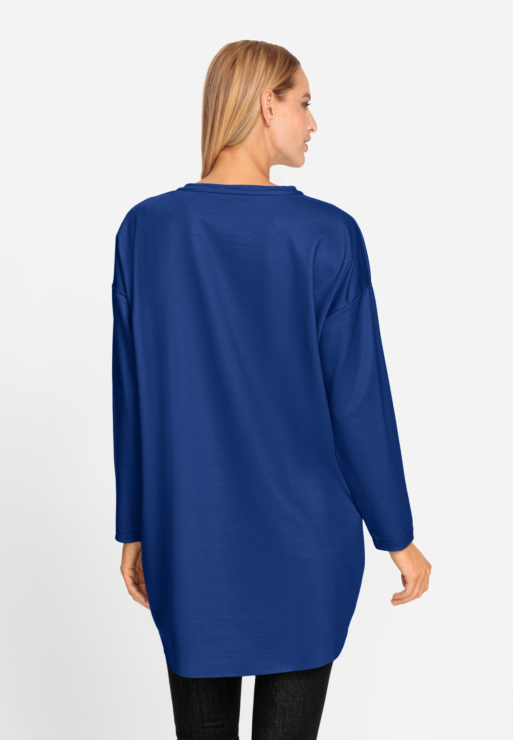 heine Longshirt »Longshirt Longshirt mit Prägung«