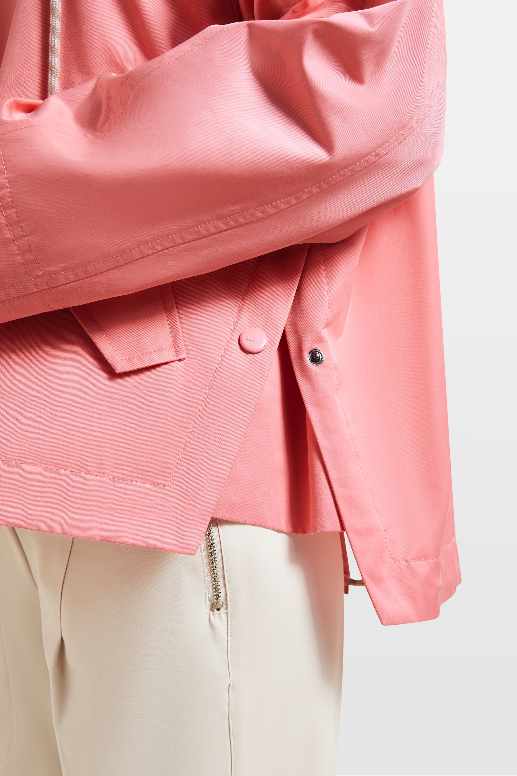 bugatti Blouson, mit Kapuze, mit lockerer Passform