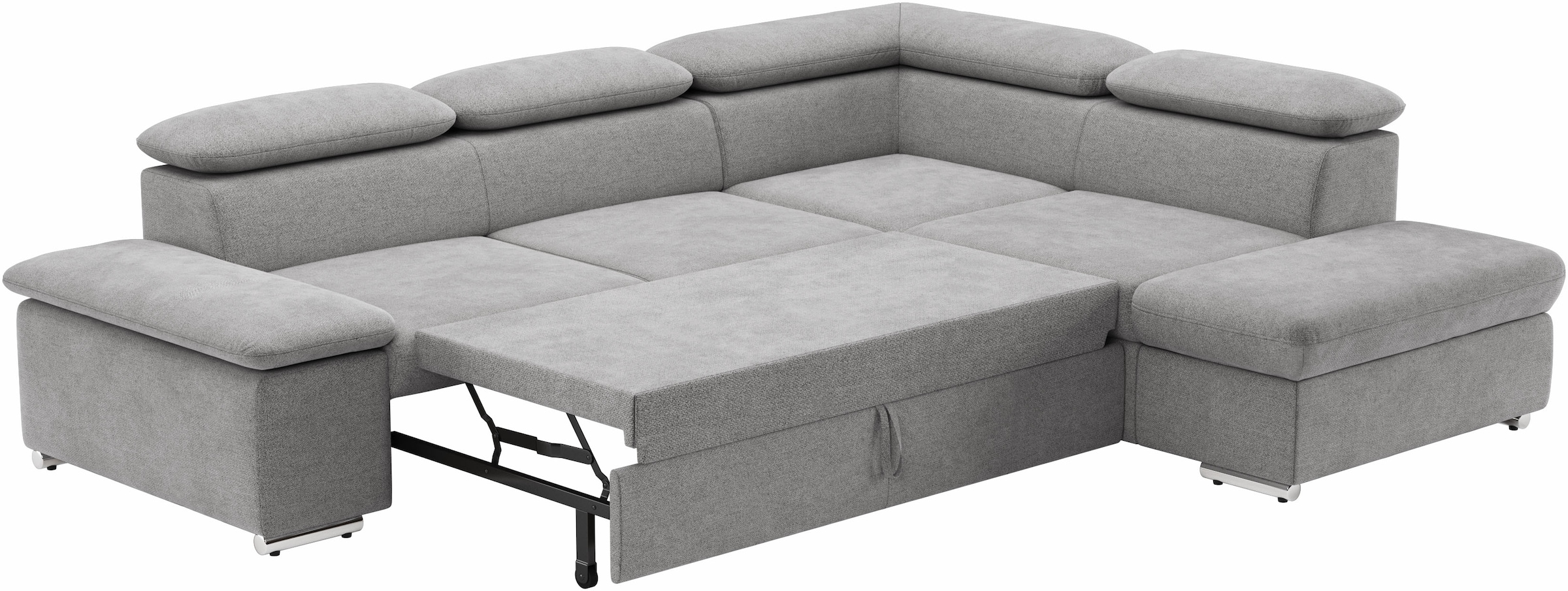 Ecksofa Valantine V, wahlweise mit Bettfunktion
