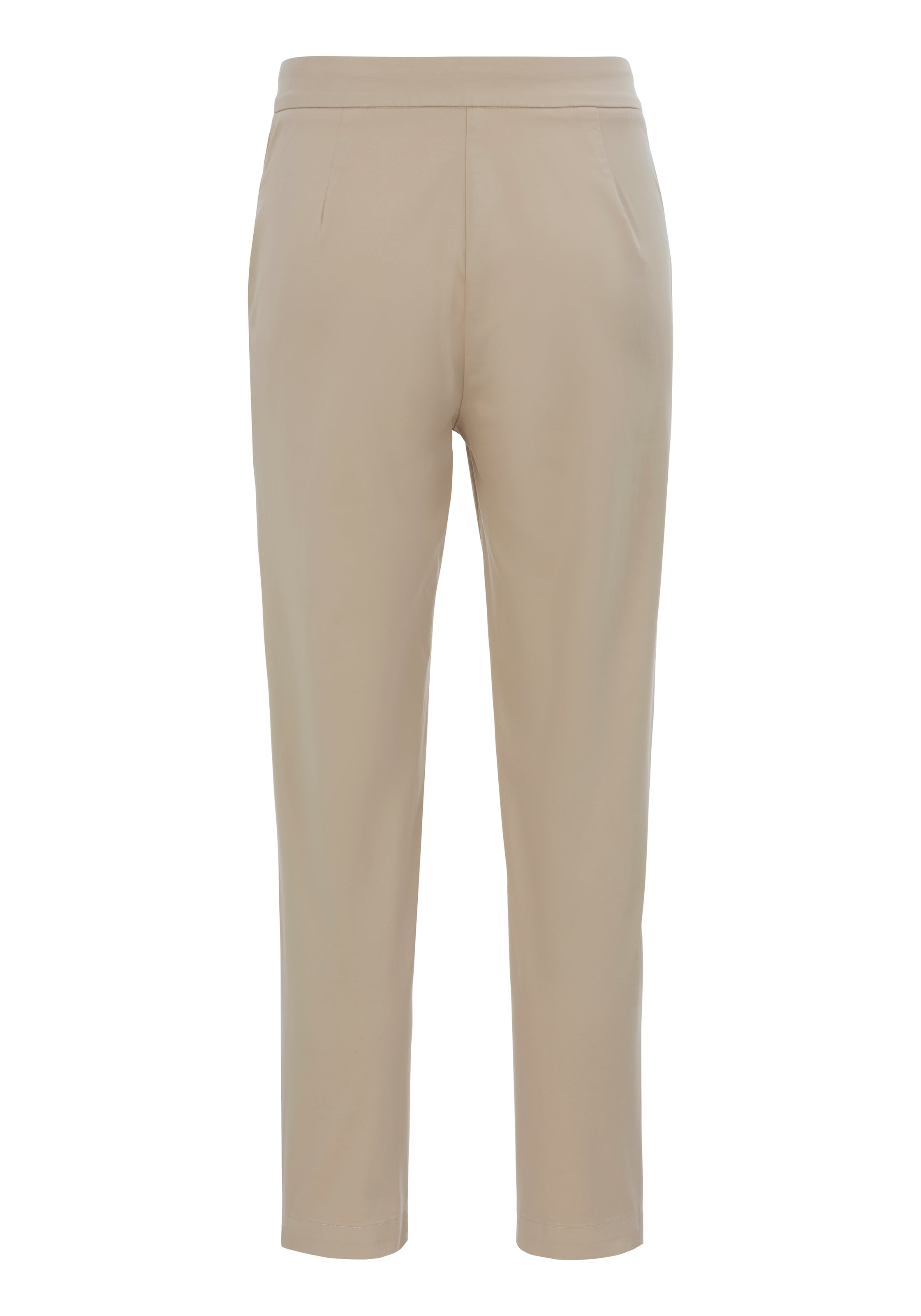 BOSS ORANGE Chinohose »Taschina-D Premium Damenmode«, mit Logo-Knopf