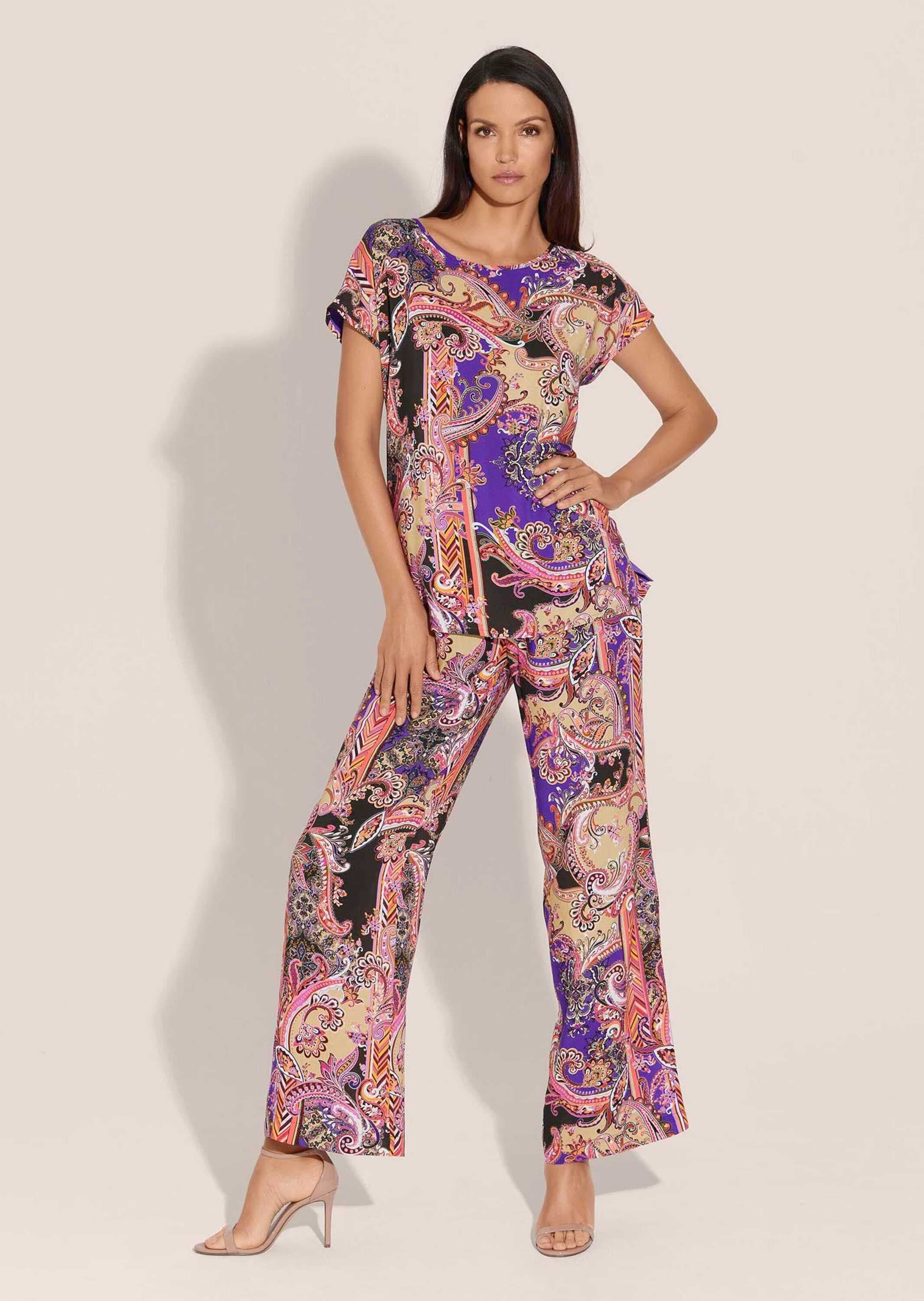 MADELEINE Shirtbluse »Blusenshirt Shirtbluse mit Unikat-Print«