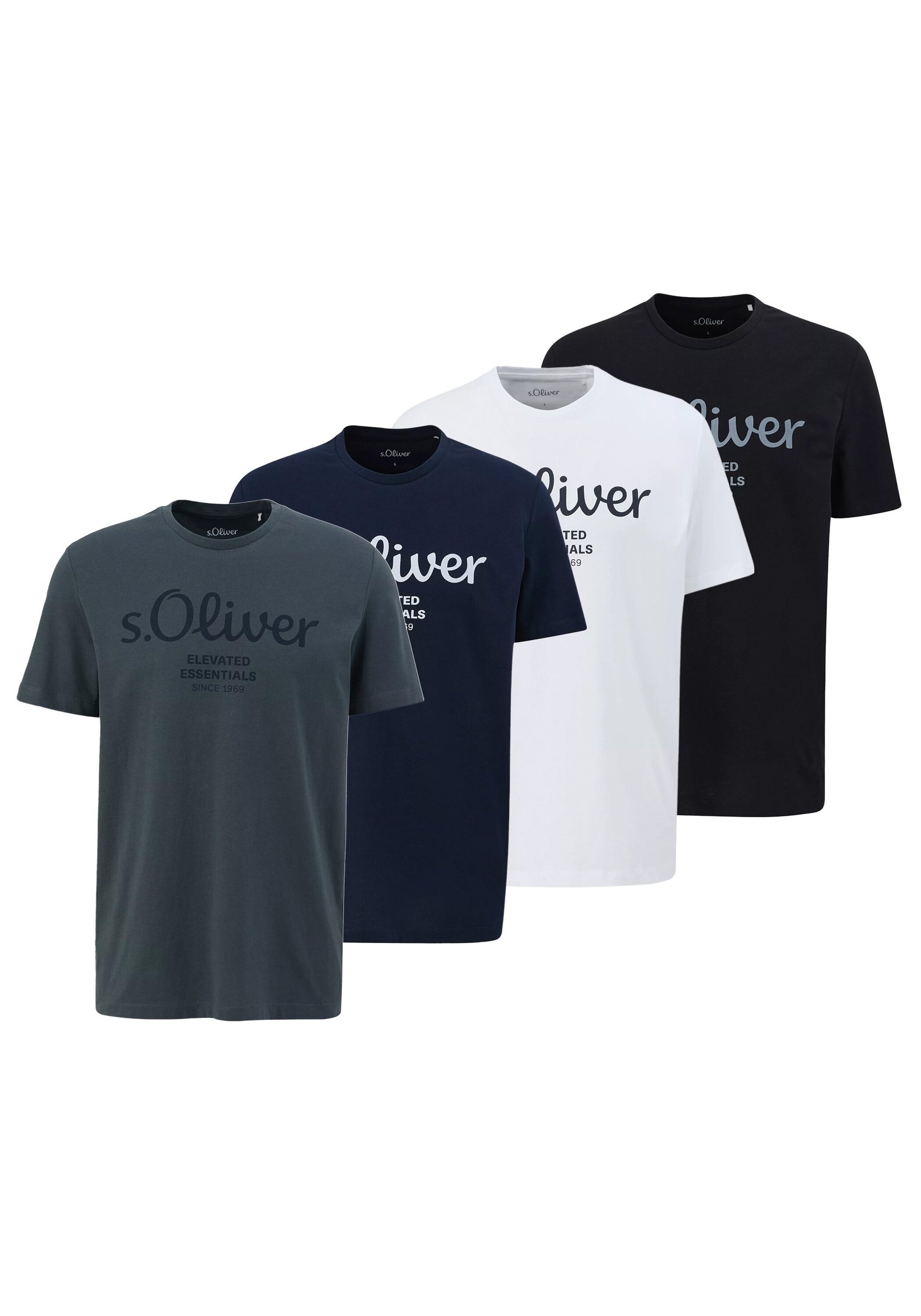 T-Shirt »T-Shirt Logo T-Shirt 4er Pack«