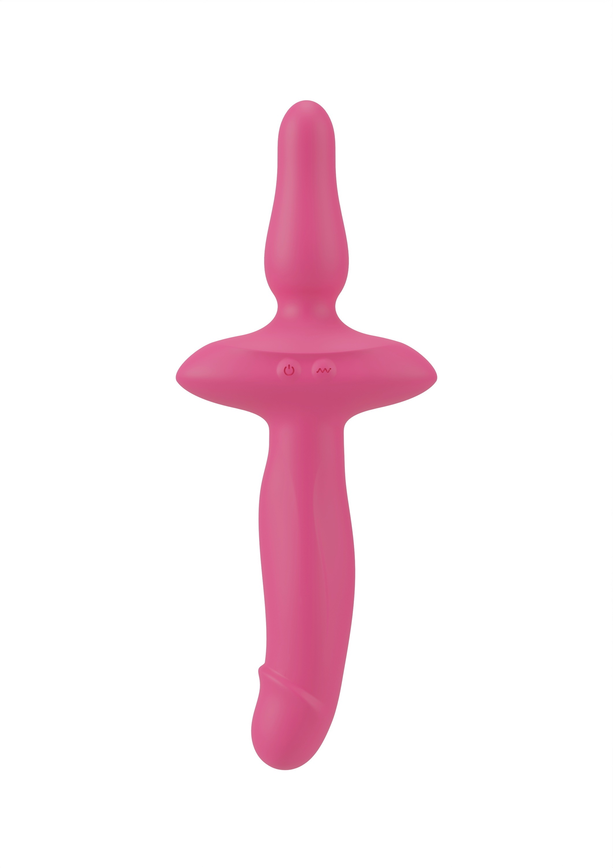 coup!es choice Vibrator »Doppelvibrator 2in1 Vibrator + Butt Plug«