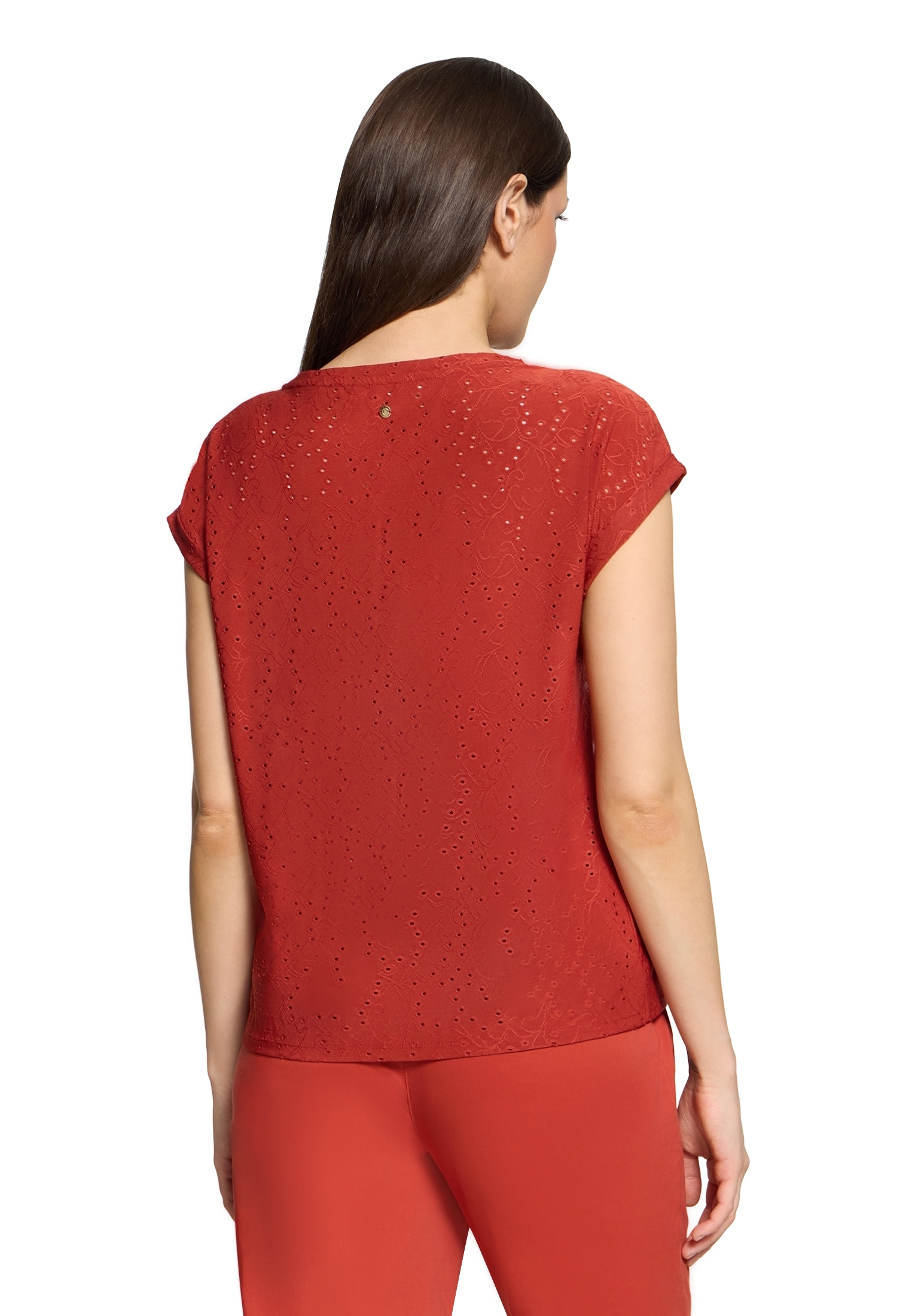 Betty&Co Rundhalsshirt »Casual-Shirt mit Struktur«