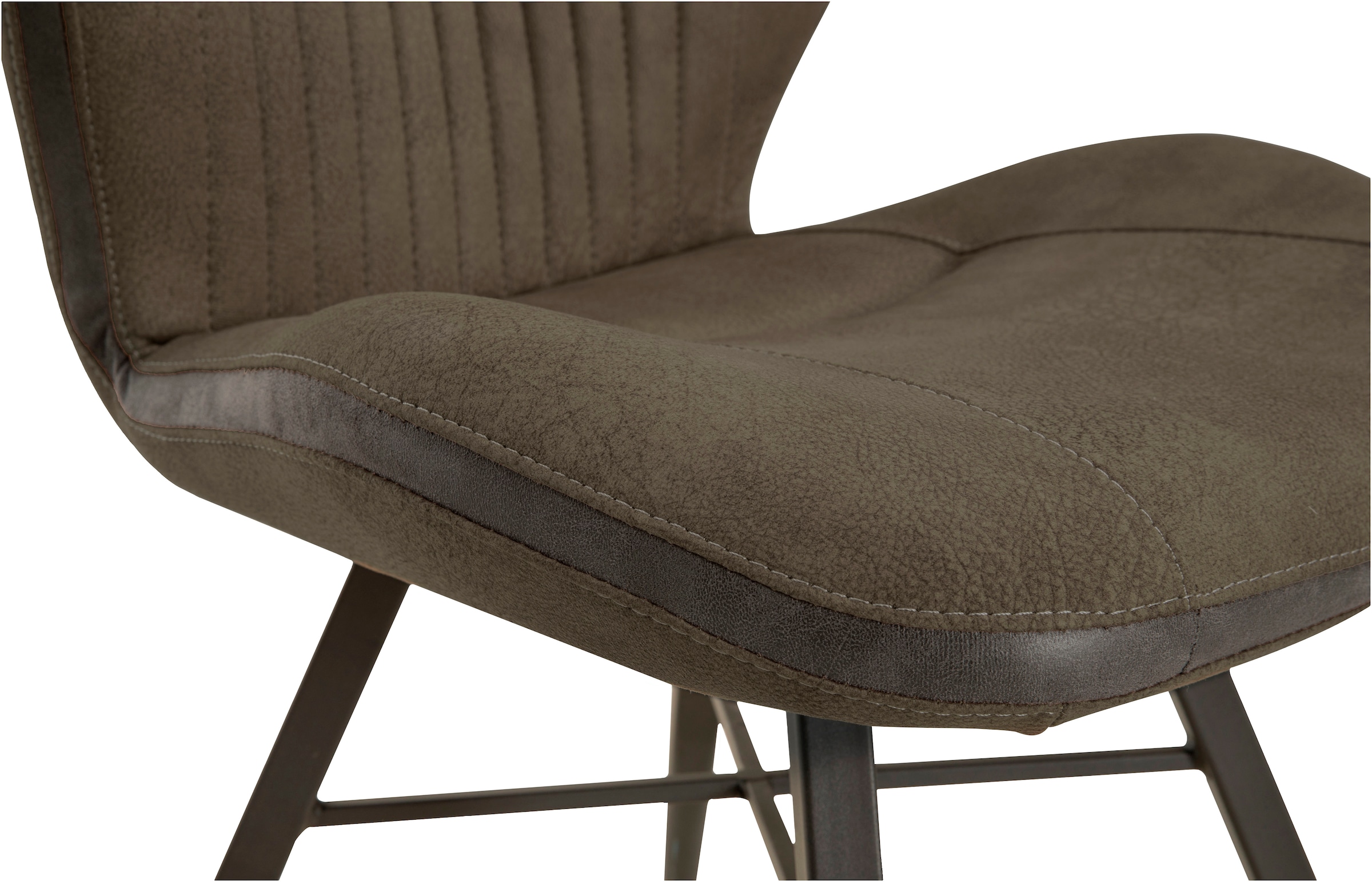 OMG Design Esszimmerstuhl »Mace« (Set) 1 Stk.Lederoptik, pflegeleicht, mit praktischem Griff