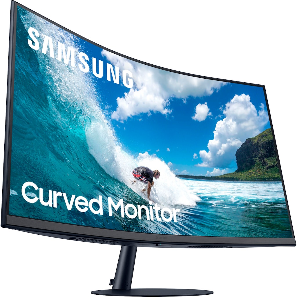 Samsung Curved-Gaming-LED-Monitor »C32T550FDR«, 80 cm/32 Zoll, 1920 x 1080 px, Full HD, 4 ms Reaktionszeit, 75 Hz